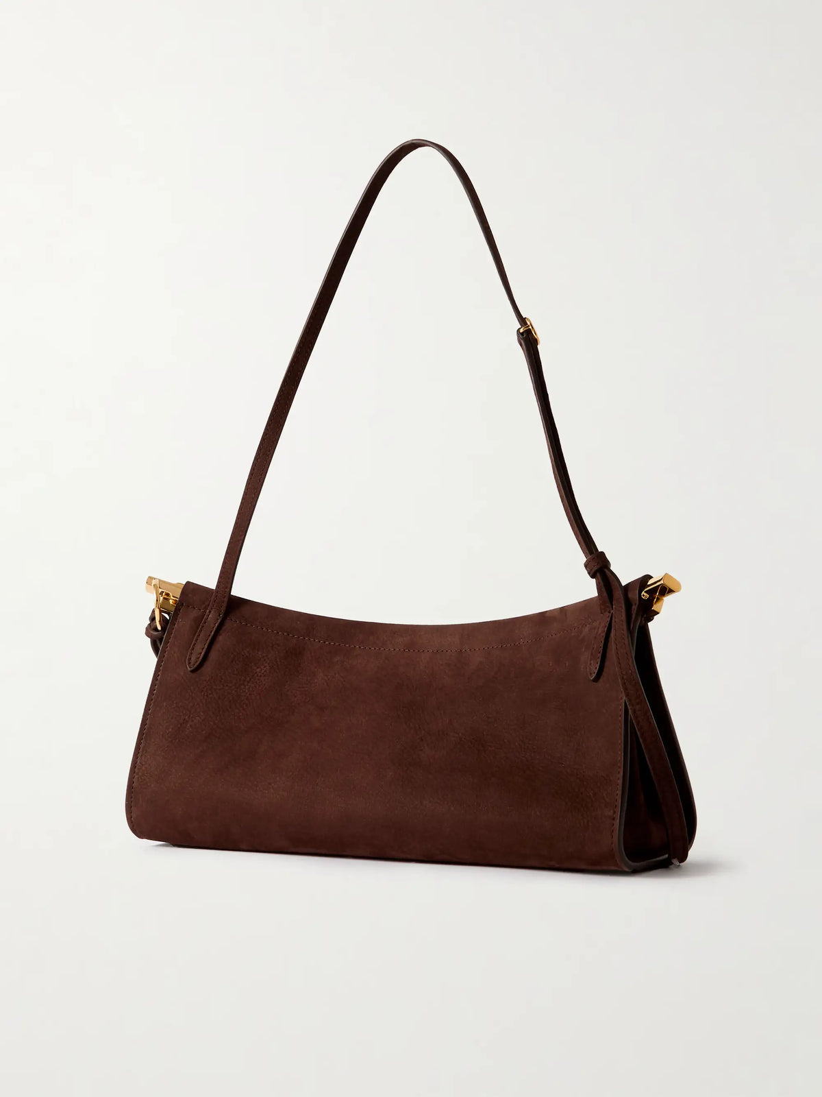 Le Click E/w Medium Nubuck Shoulder Bag