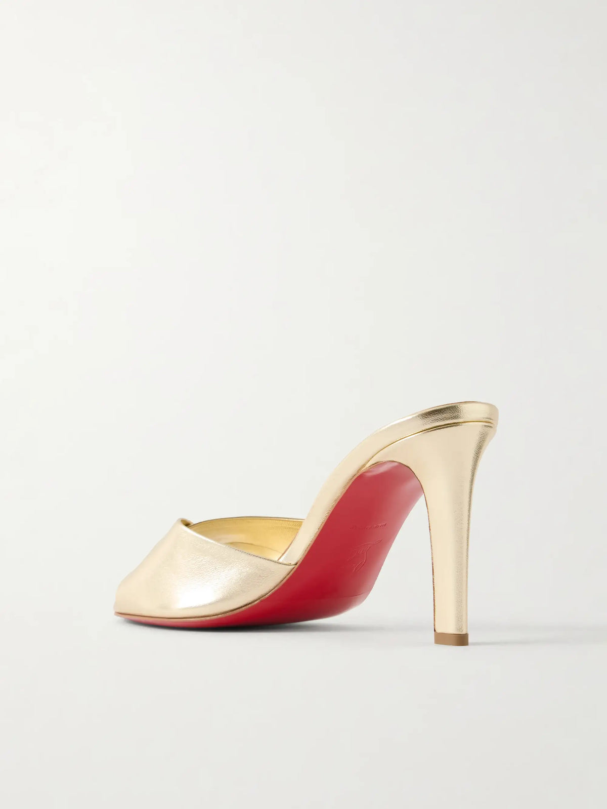 Fanny 85 Metallic Leather Sandals