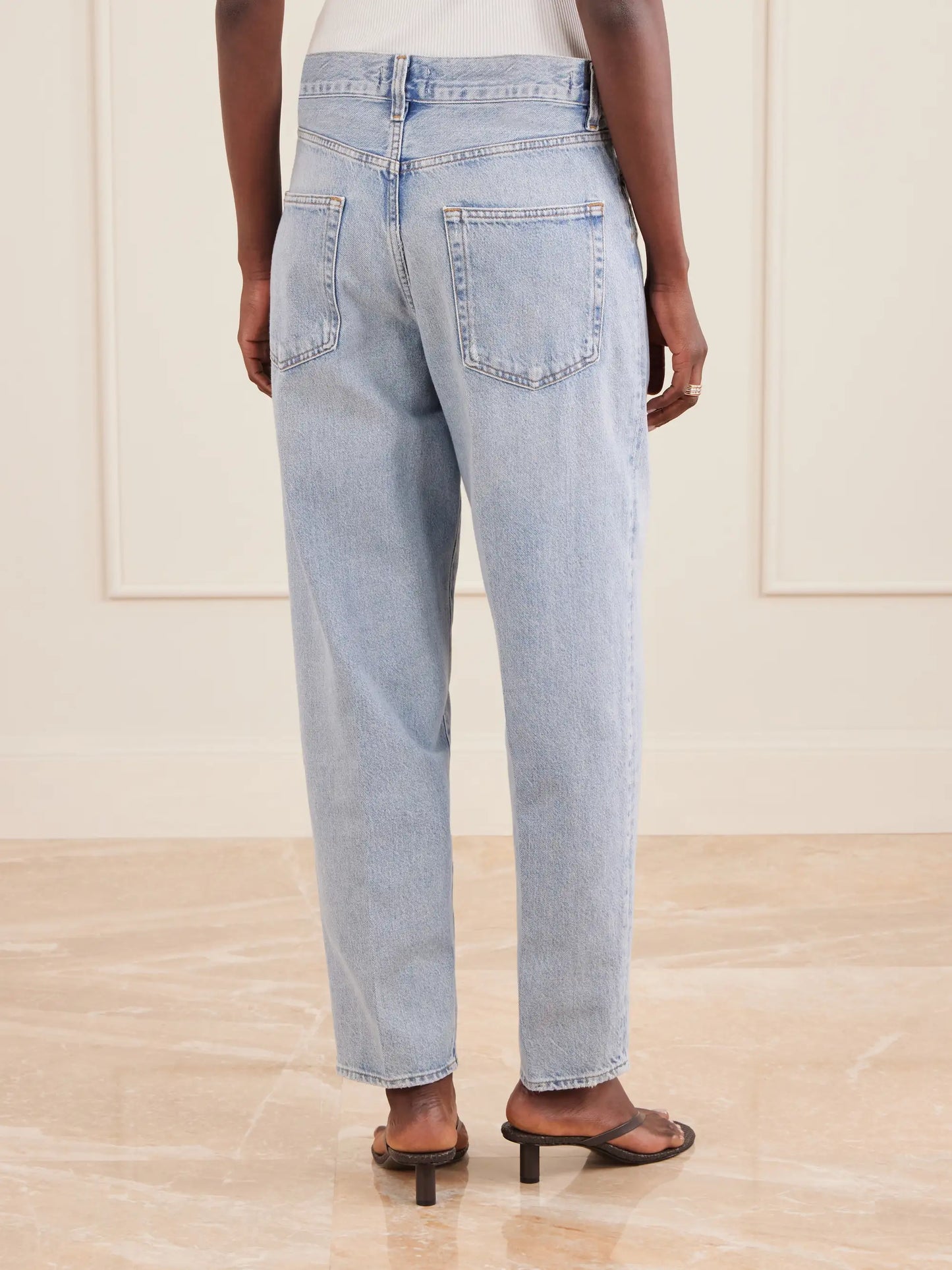 Nate Regenerative Cotton Straight-leg Jeans