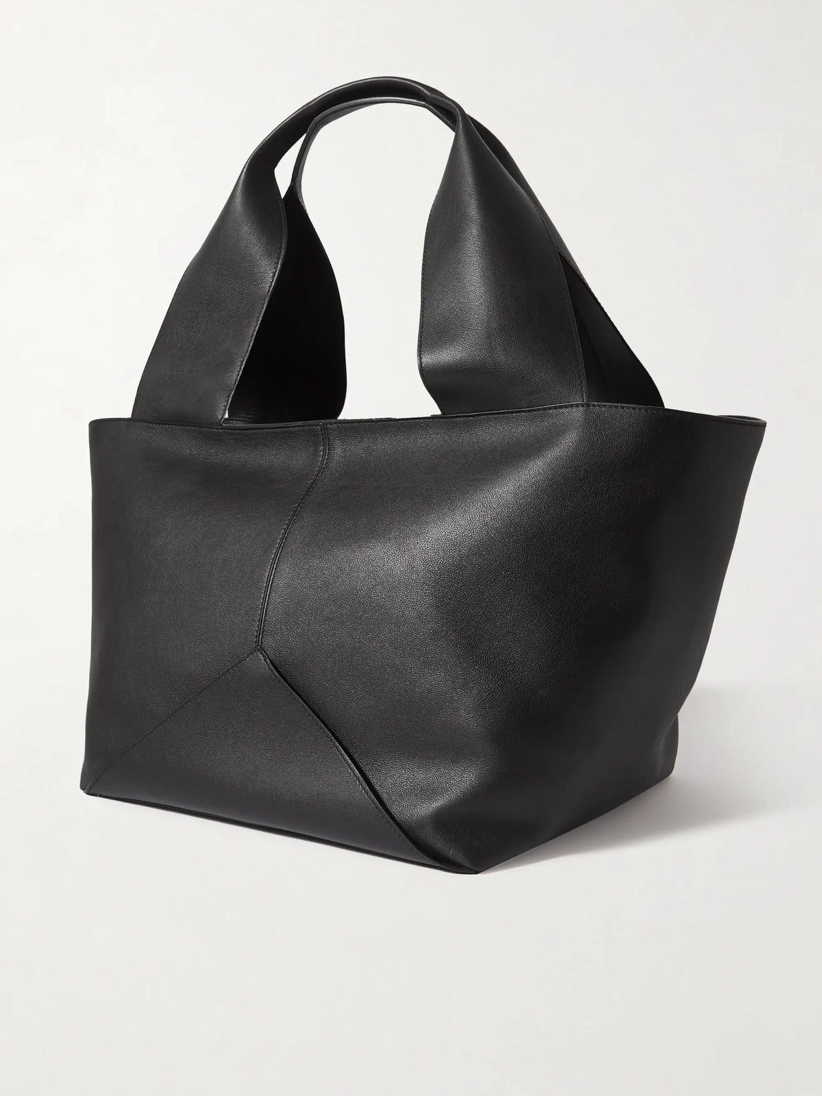 Market Weekend Leather Tote