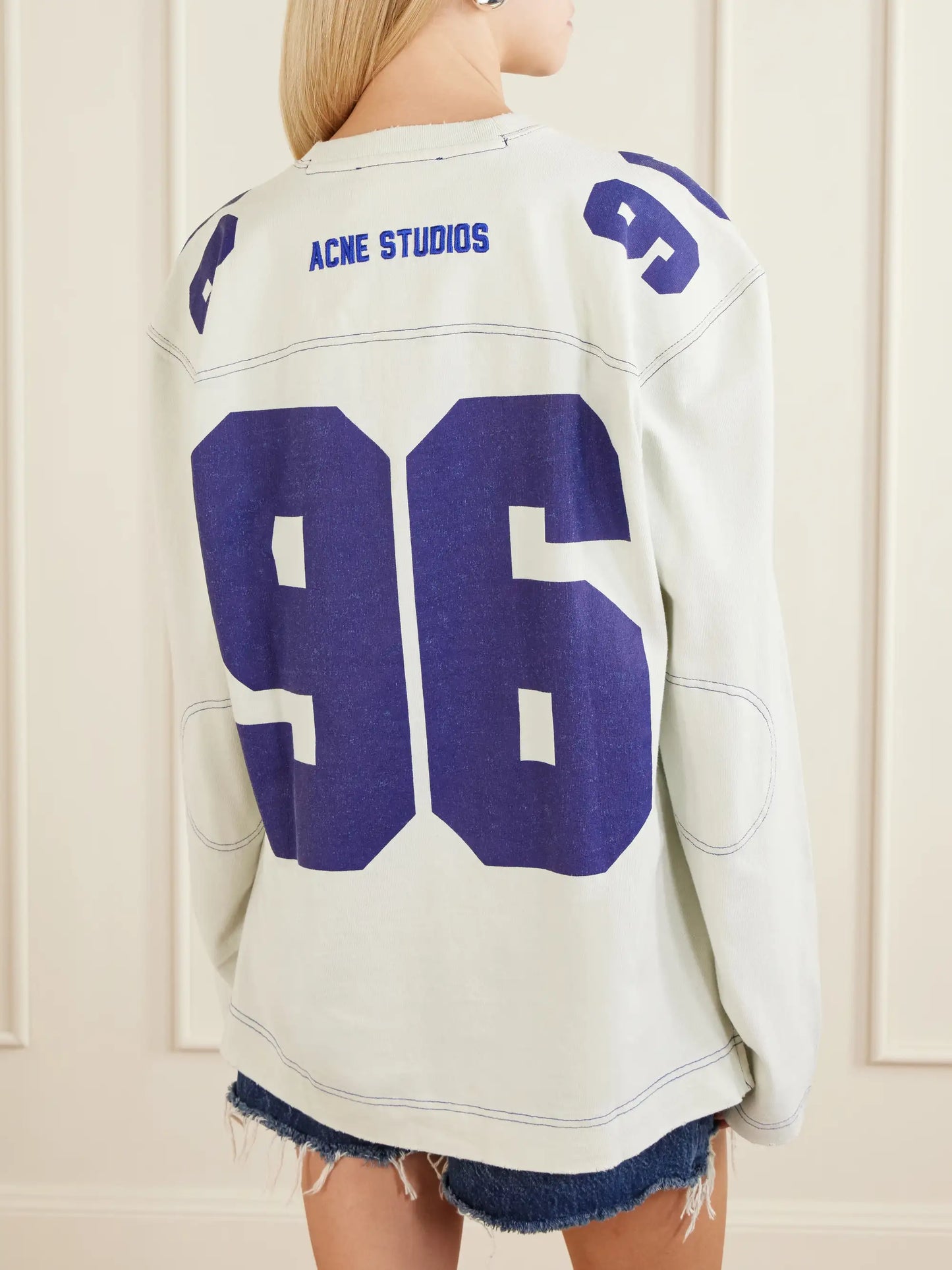 Printed Cotton-jersey Sweater
