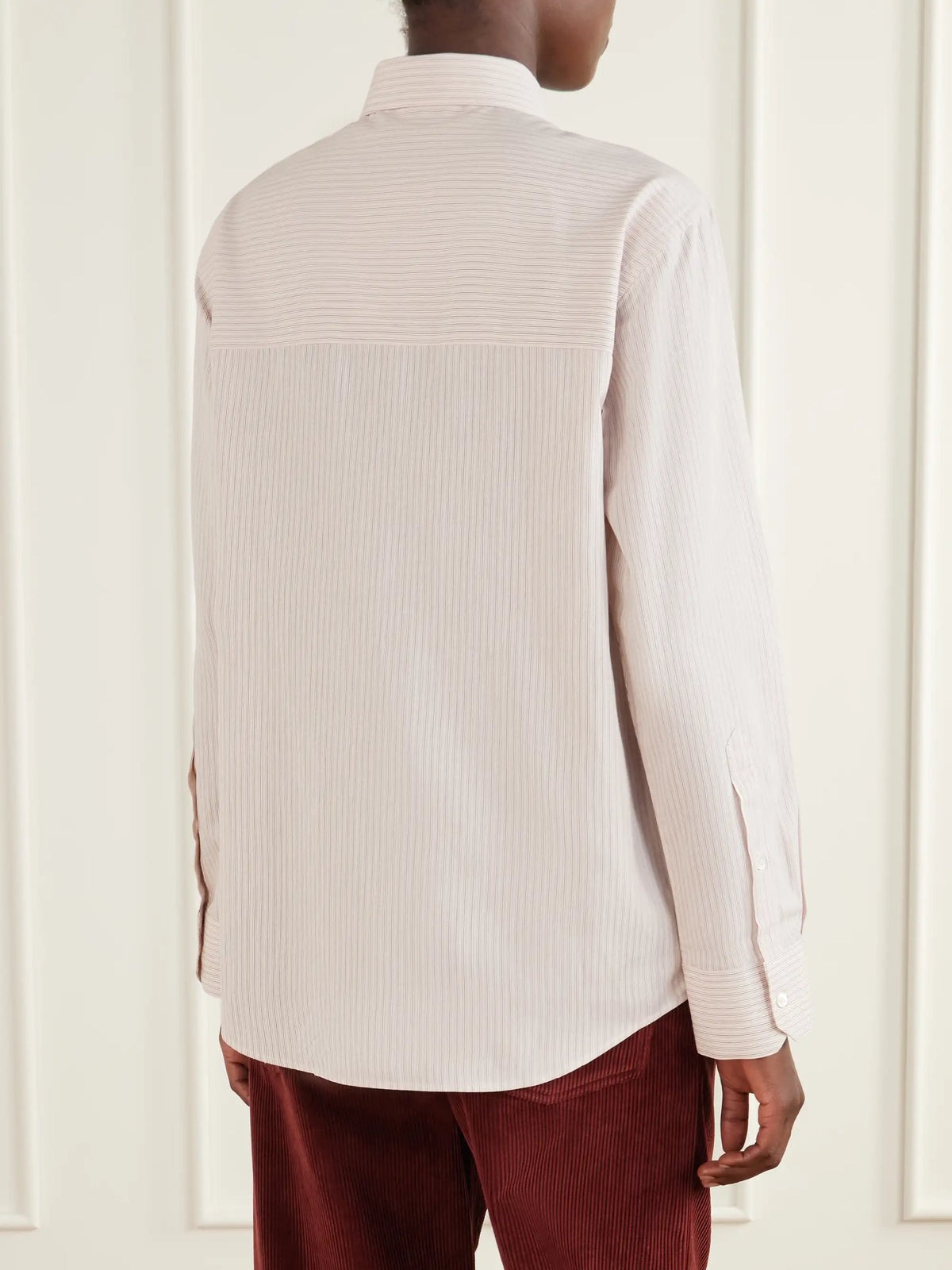 RÓHE Striped Woven Shirt