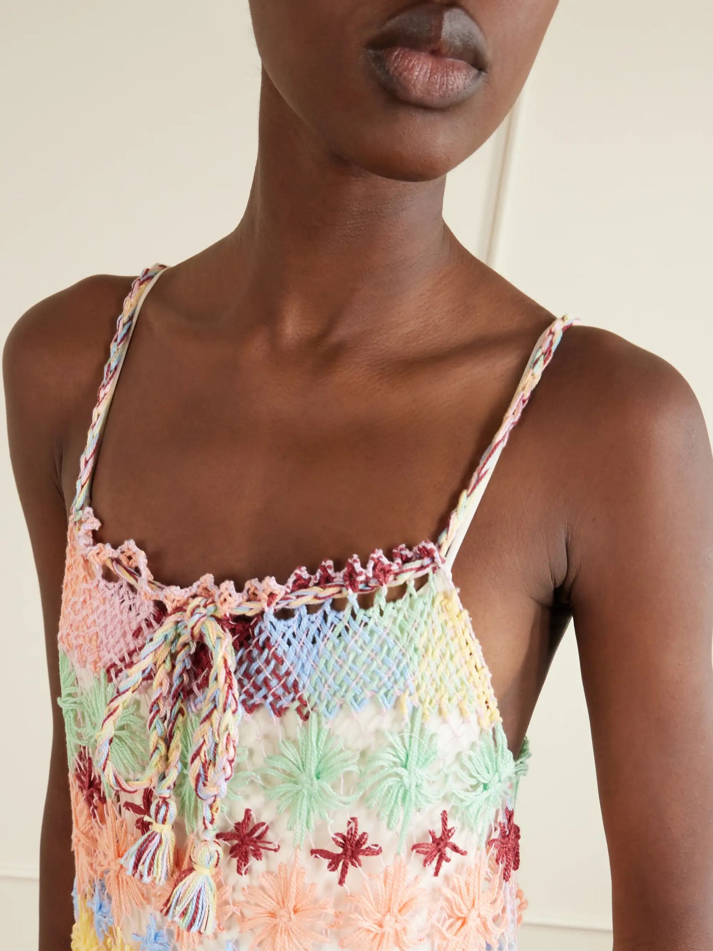 Eloisa Cotton Lace Coverup