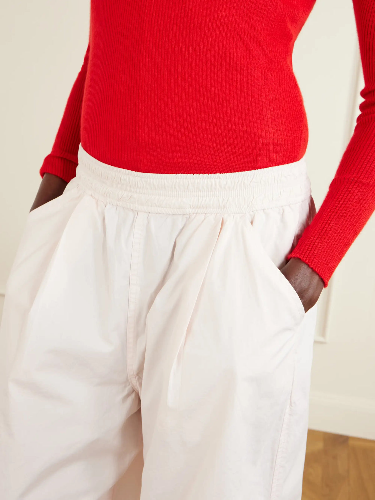 RÙADH Forbes Organic Cotton-poplin Balloon Pants