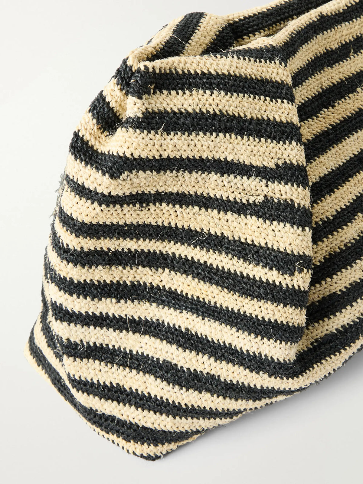 Medium Two-tone Sisal Clutch