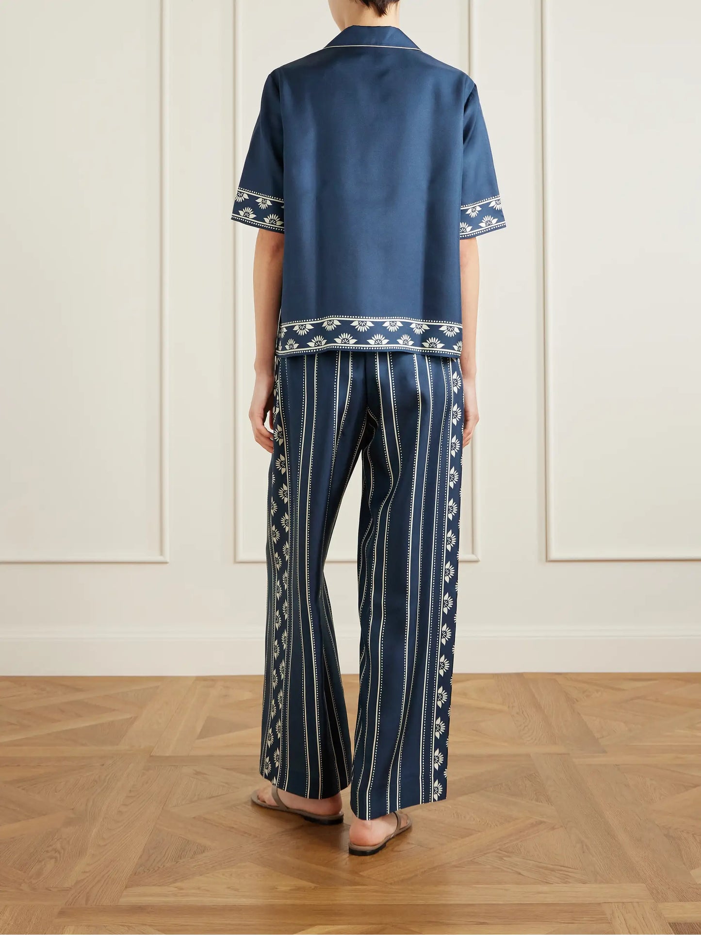 Infusion Floral-print Silk-twill Shirt