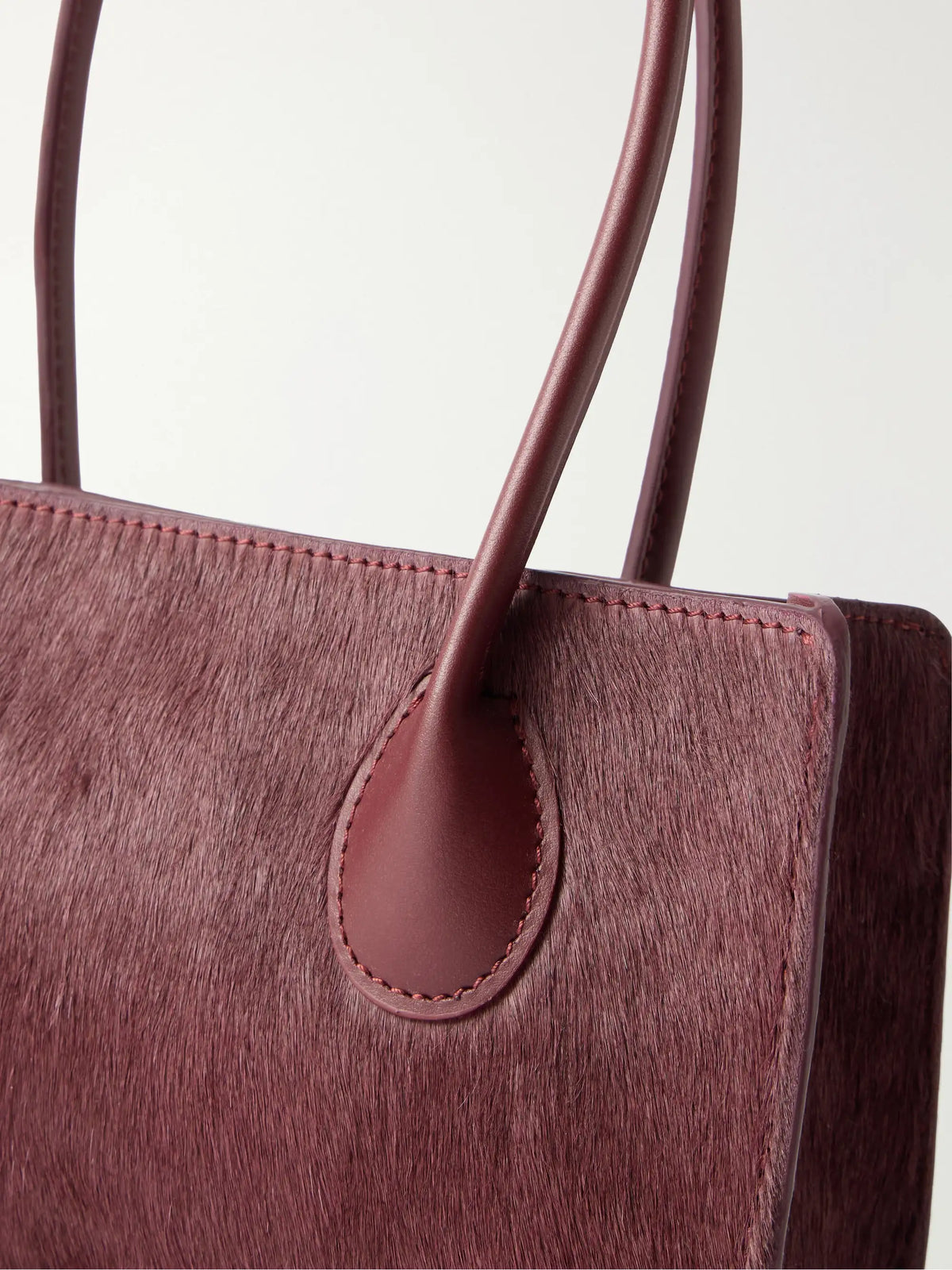 LIÉ STUDIO The Lou Calf-hair Shoulder Bag