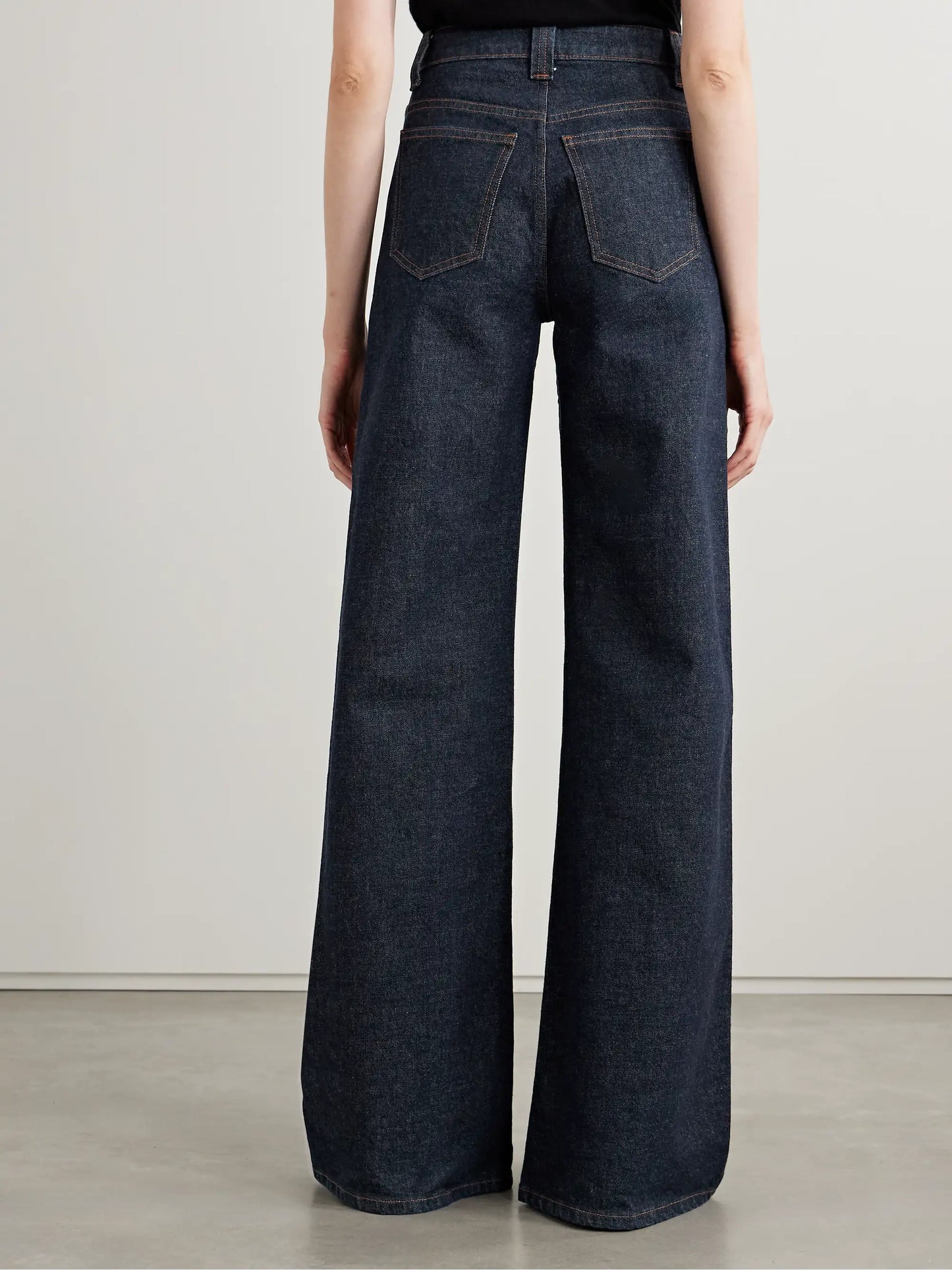 Dane High-rise Wide-leg Jeans