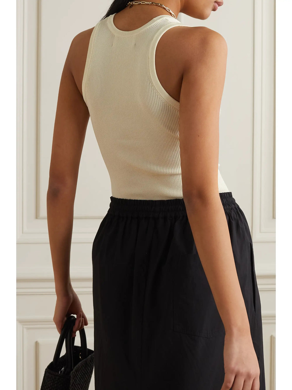 Matteau + Net Sustain Ribbed-knit Tank