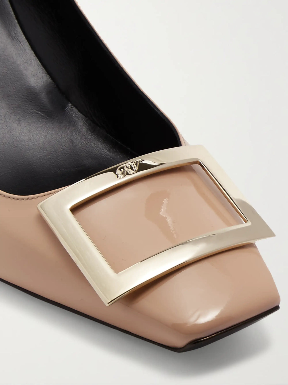 Belle Vivier Trompette 70 Patent-leather Pumps