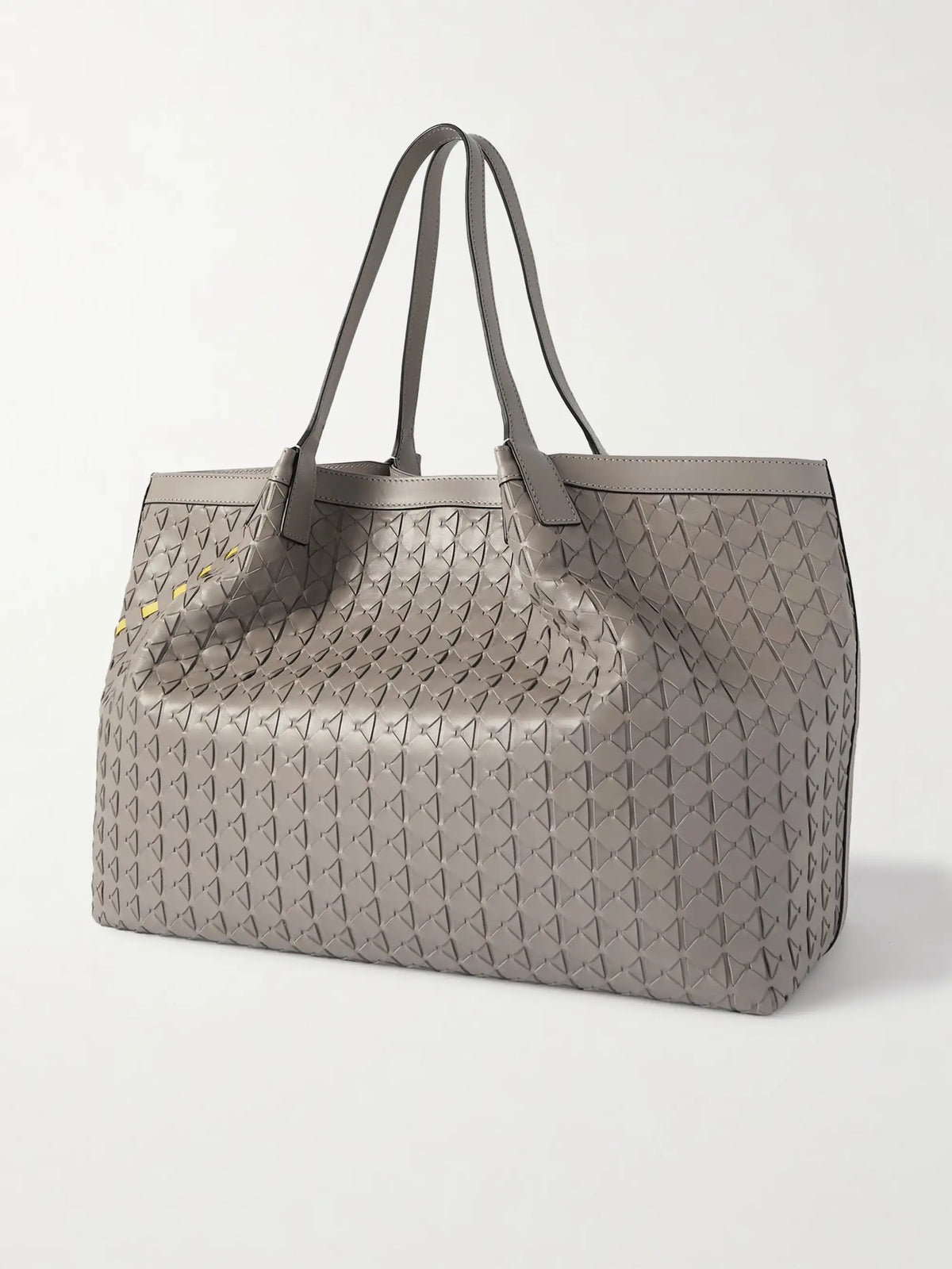 Secret Large Woven Leather Tote