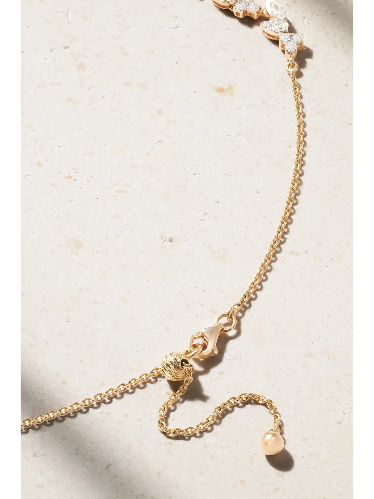 Kamyen 18-karat Gold Diamond Choker
