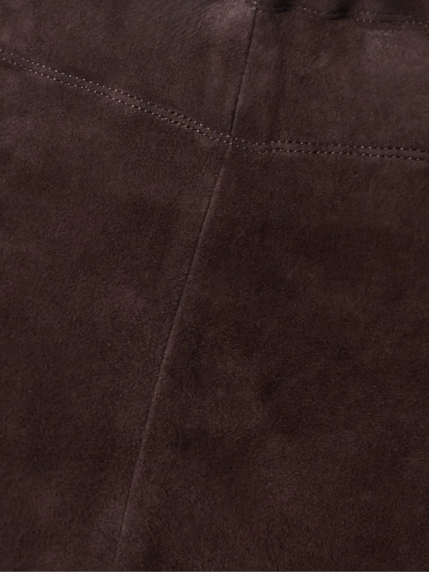 Jp Twenty Cropped Suede Flared Leggings