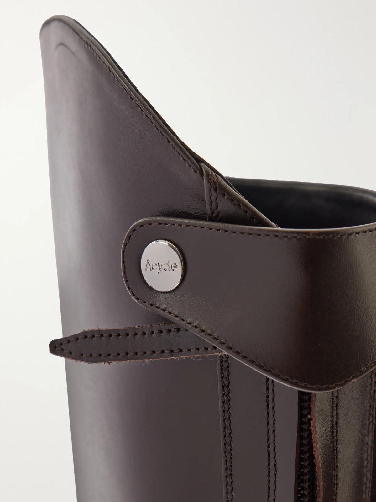 Aeyde Hector Leather Knee Boots