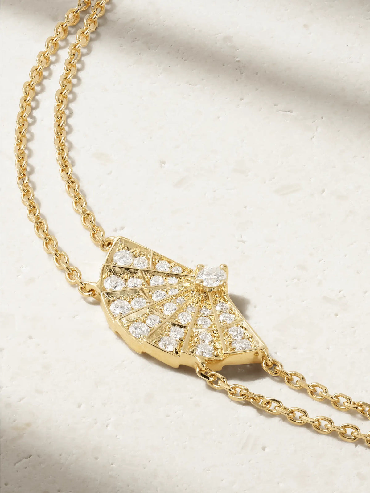 Garrard 18-karat Gold Diamond Bracelet