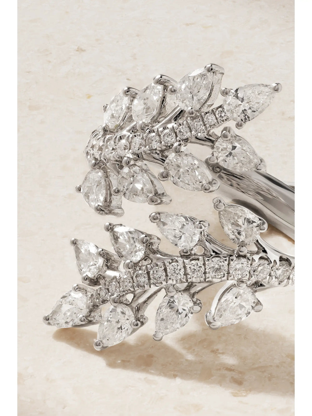 Jasmine 18-karat Gold Diamond Ring