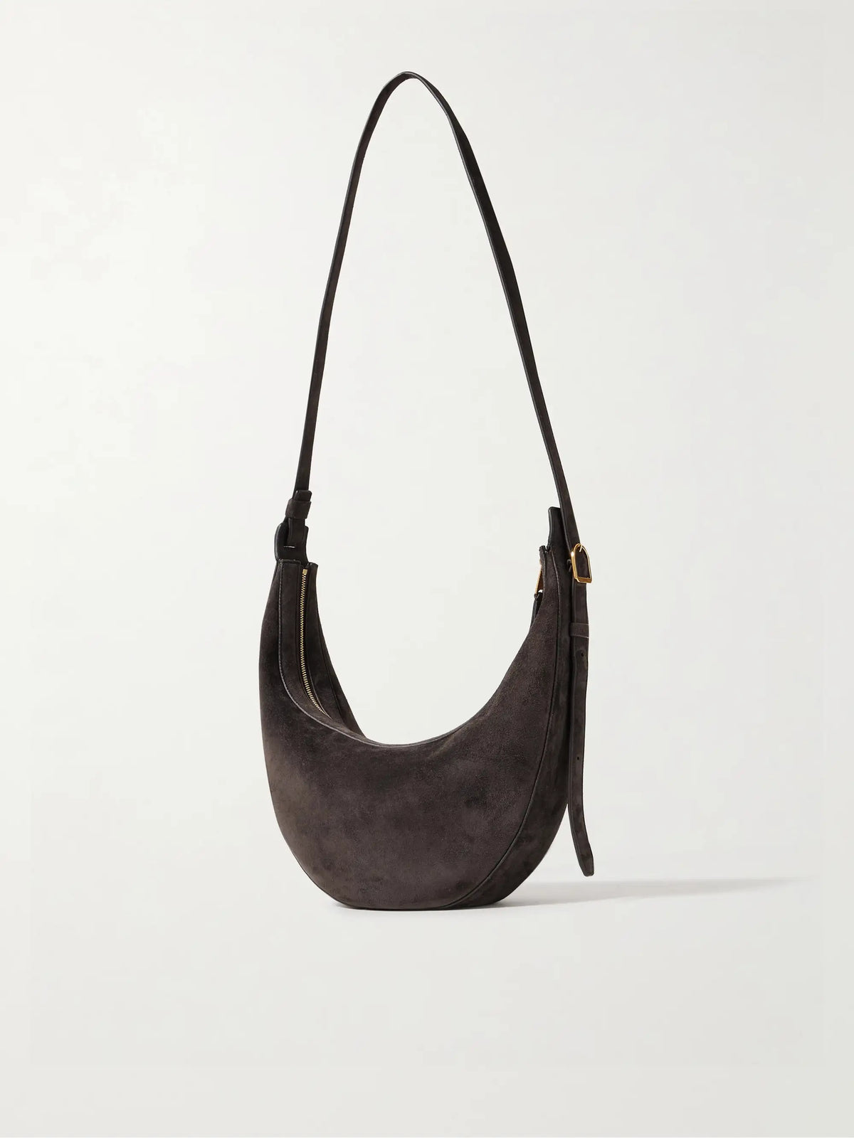 Augustina Small Suede Shoulder Bag