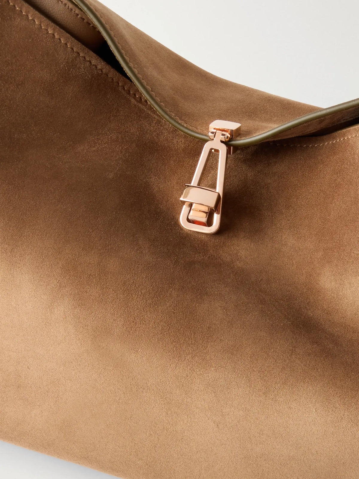 Antonia Small Suede Shoulder Bag