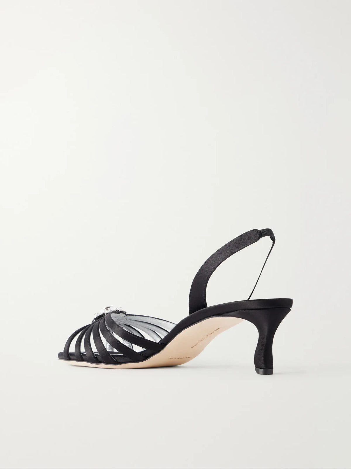 Fulmasli 50 Embellished Satin Sandals
