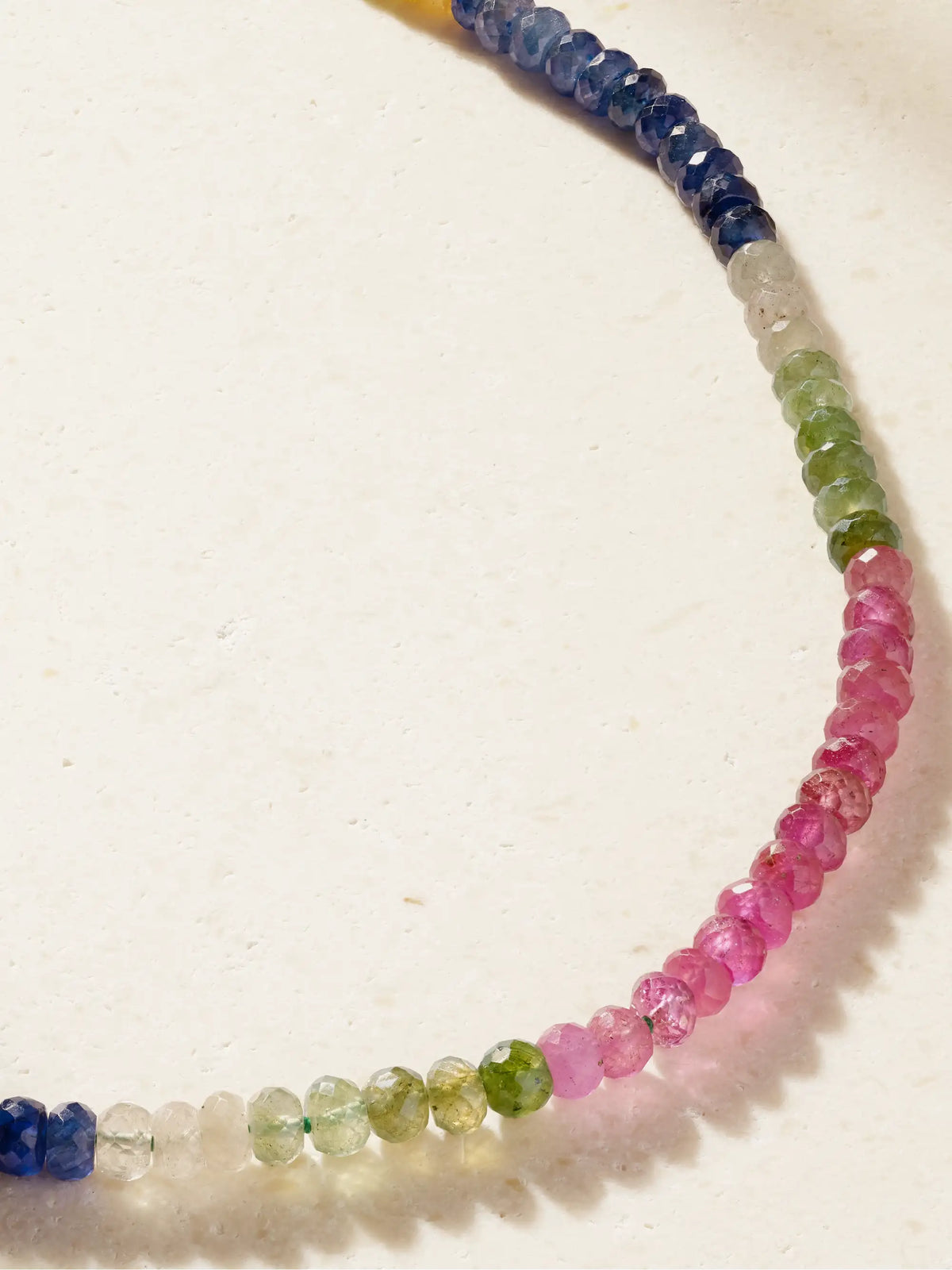 Arizona Jumbo 14-karat Gold Sapphire Necklace