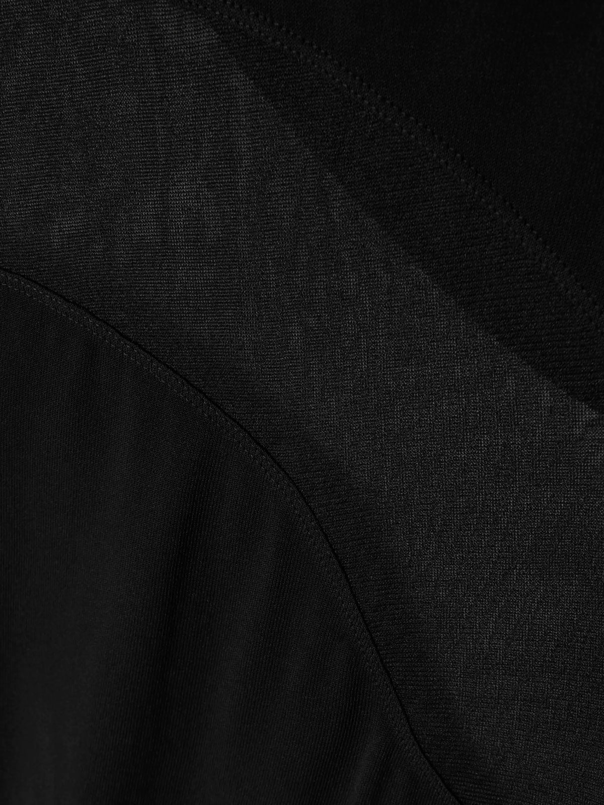 Silk Mesh-trimmed Crepe Gown