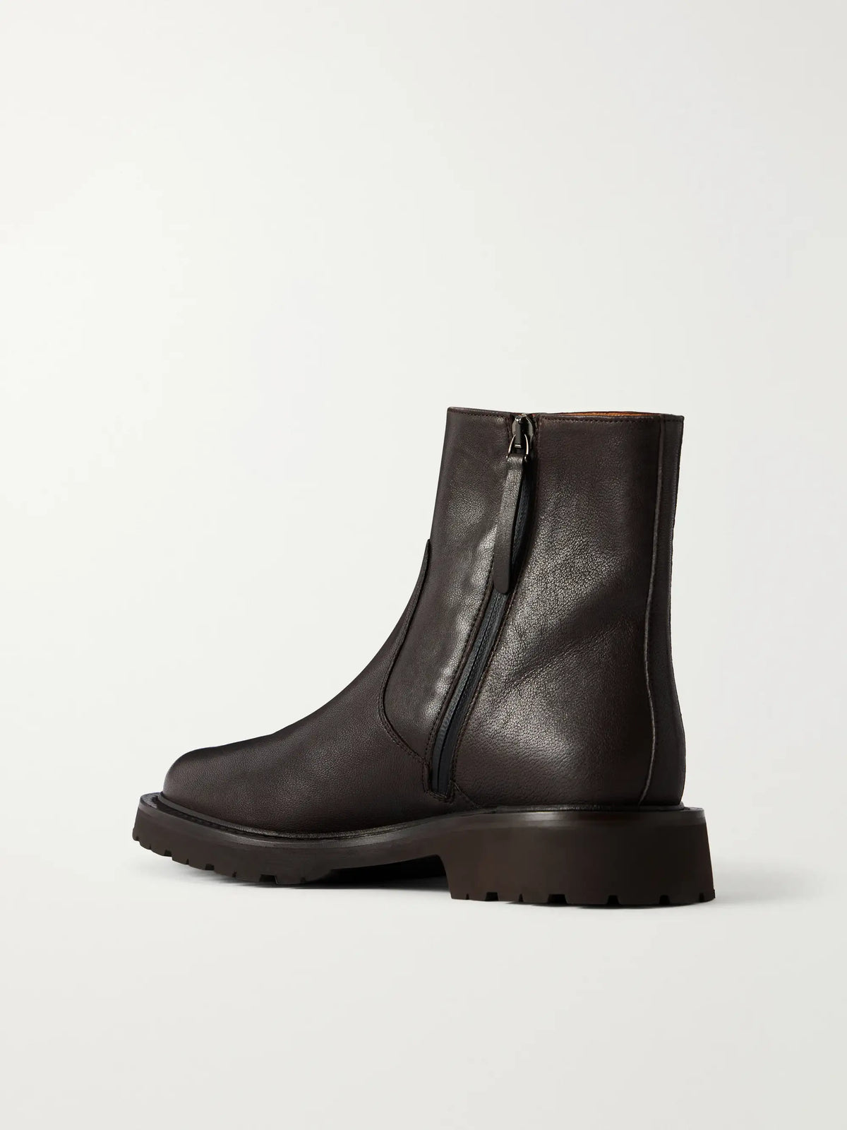 LEGRES 61 Washed Leather Ankle Boots