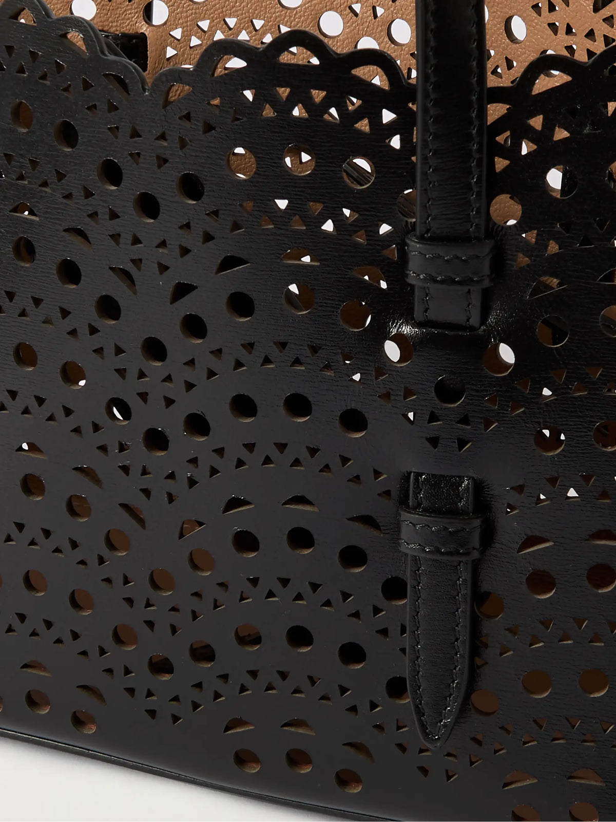 Mena 25 E/w Medium Laser-cut Leather Tote