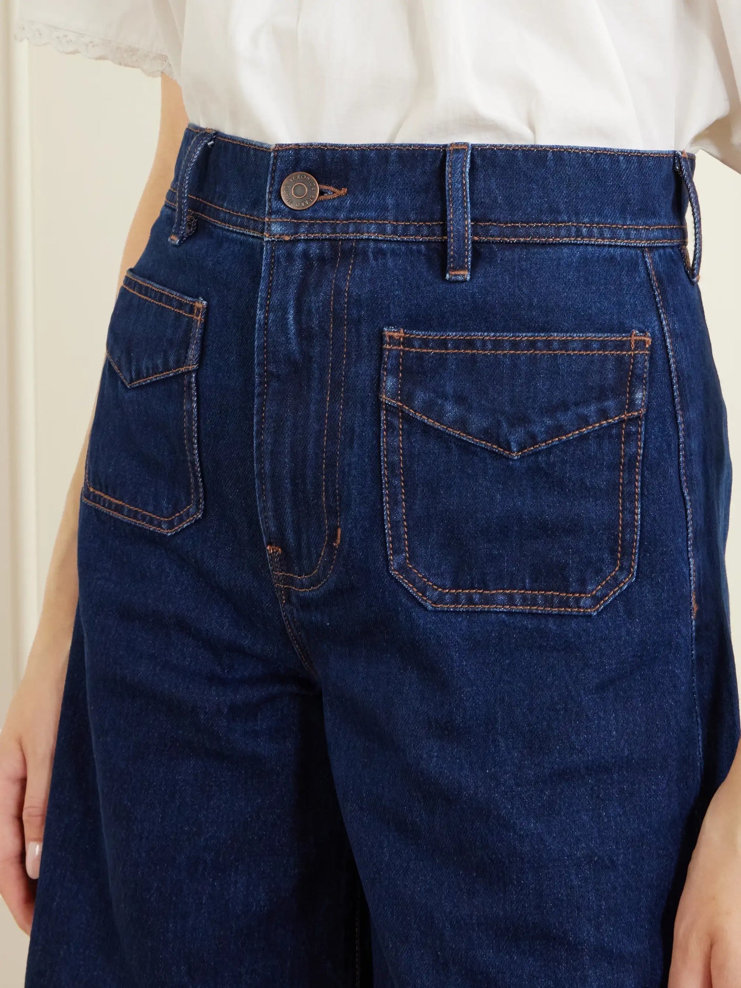Carter Cotton And Silk-blend Denim Shorts