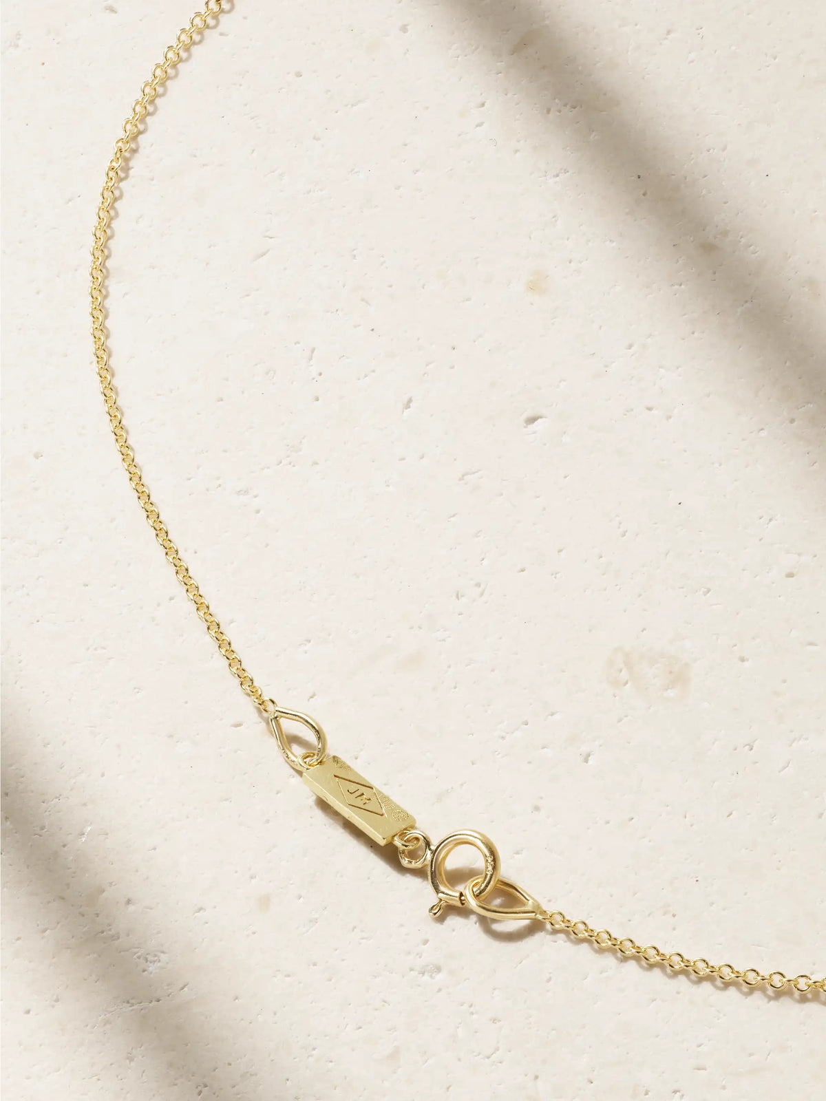 18-karat Gold Diamond And Emerald Necklace