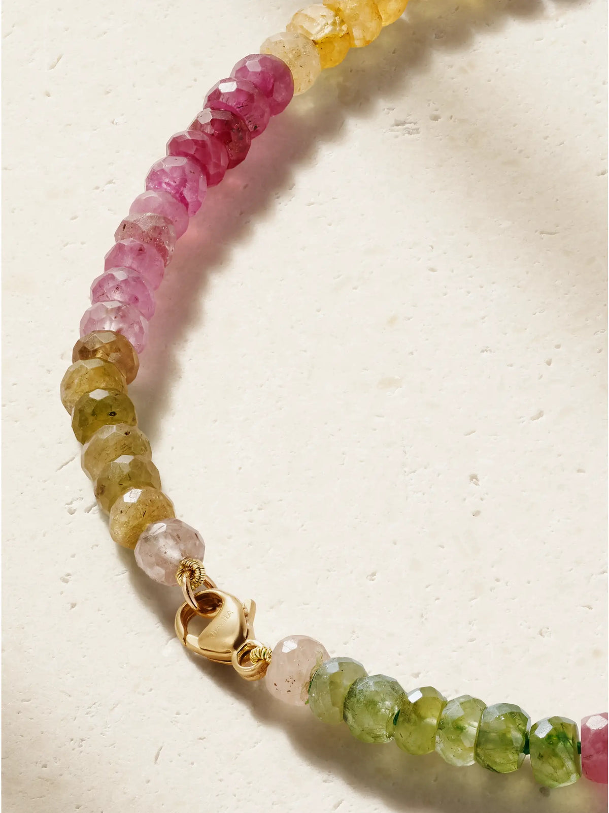 Arizona Jumbo 14-karat Gold Sapphire Necklace