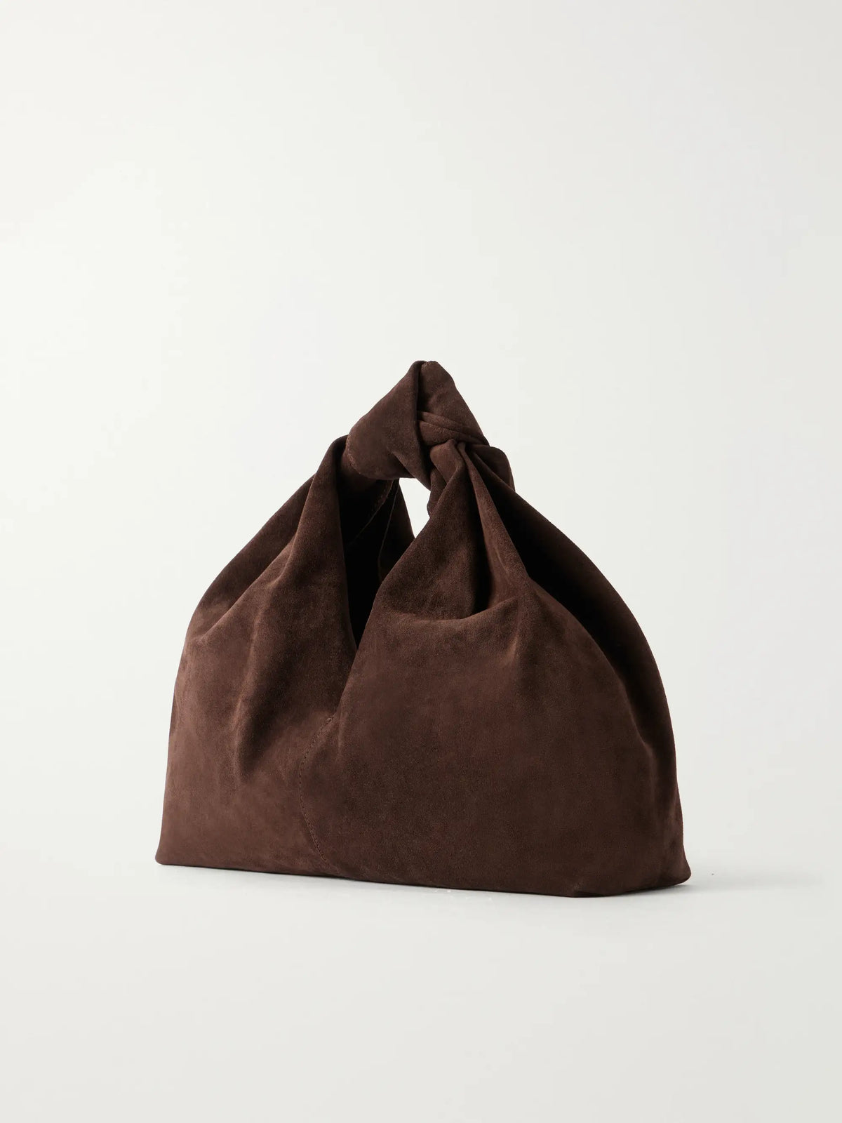 Loeffler Randall Helga Knotted Suede Clutch