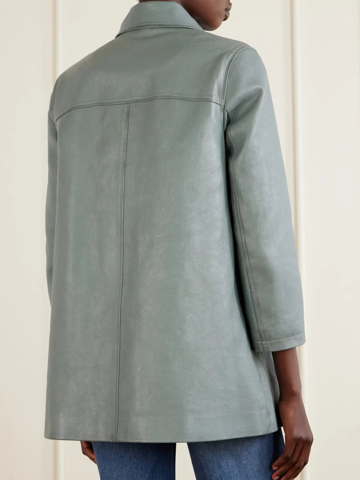 Chloé Paneled Leather Jacket