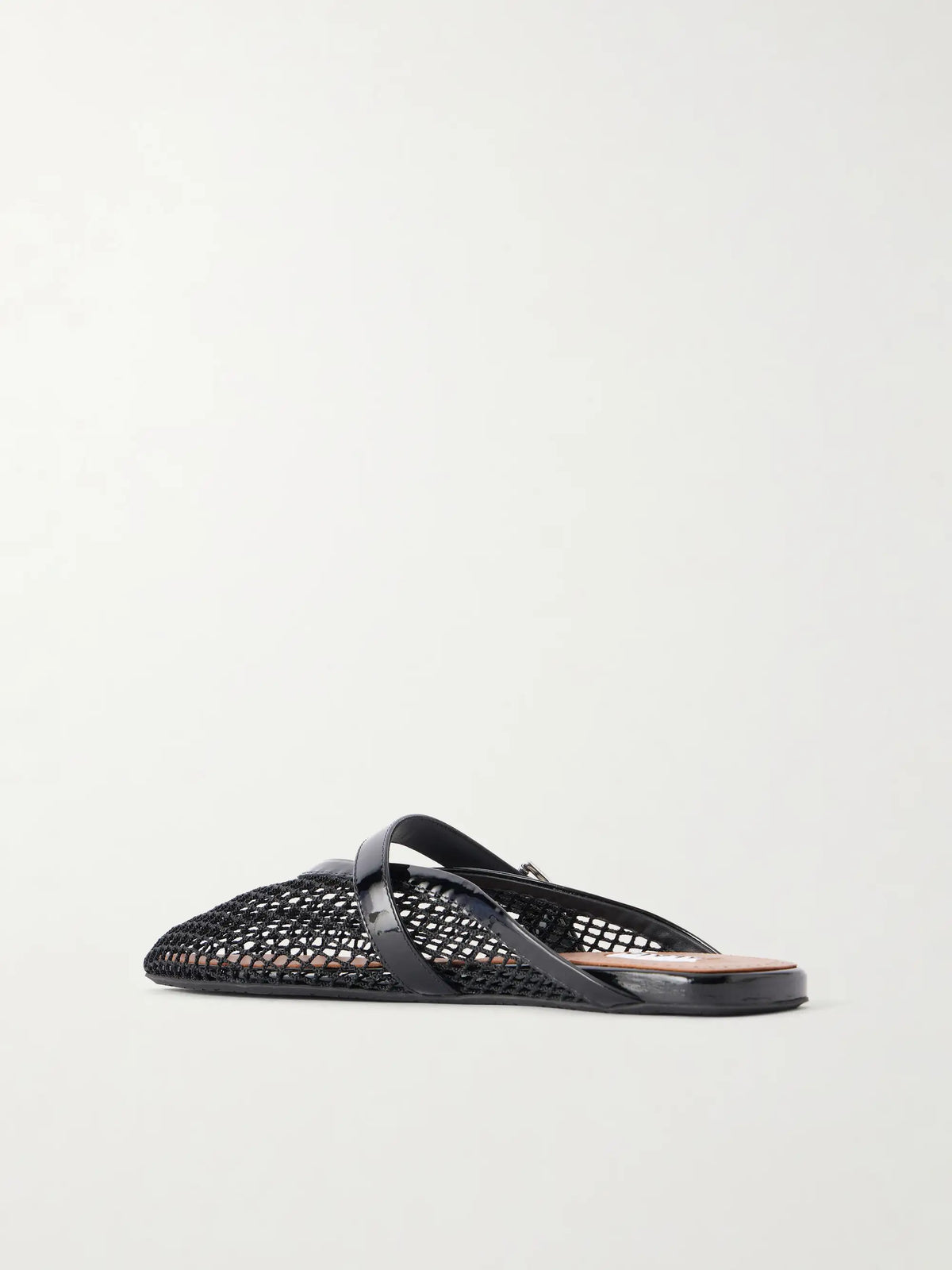 Fishnet Flat Mules