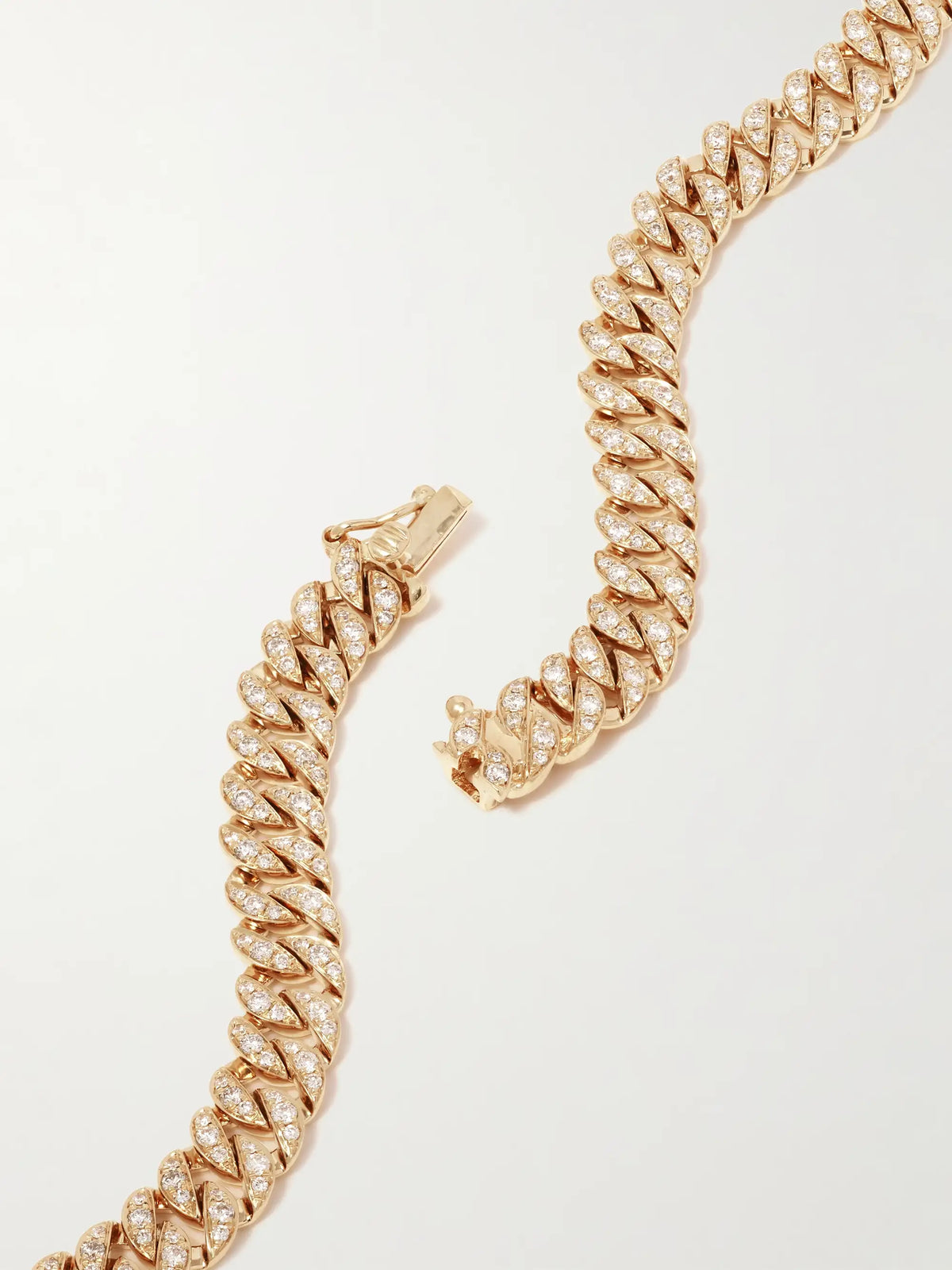 Havana Small 18-karat Gold Diamond Choker