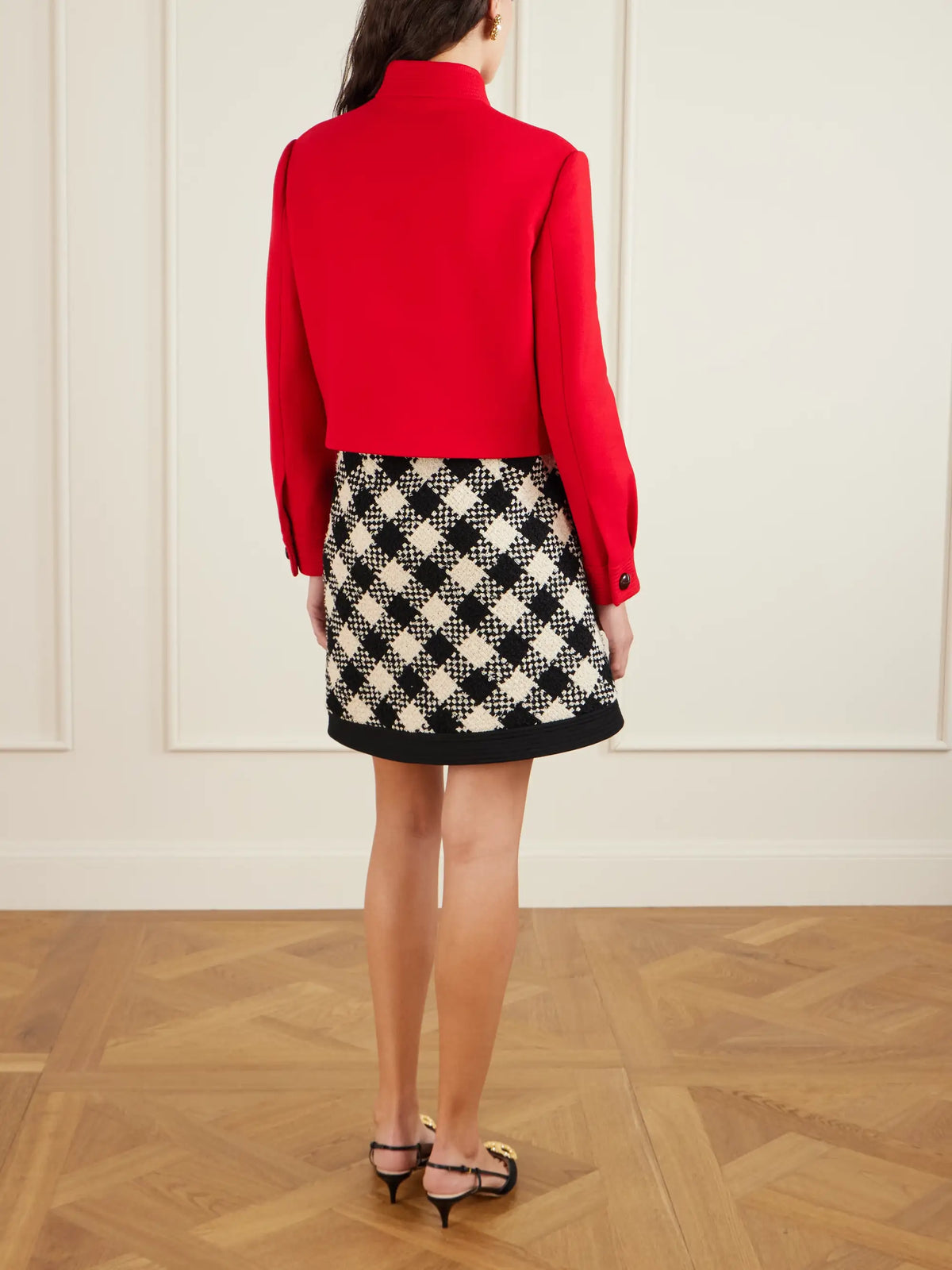 Embellished Wool And Silk-blend Drill Jacket