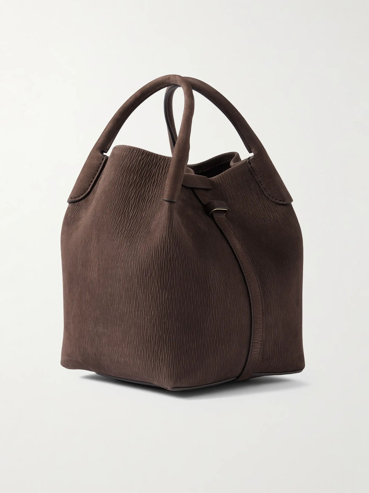 Bale Small Textured-suede Shoulder Bag