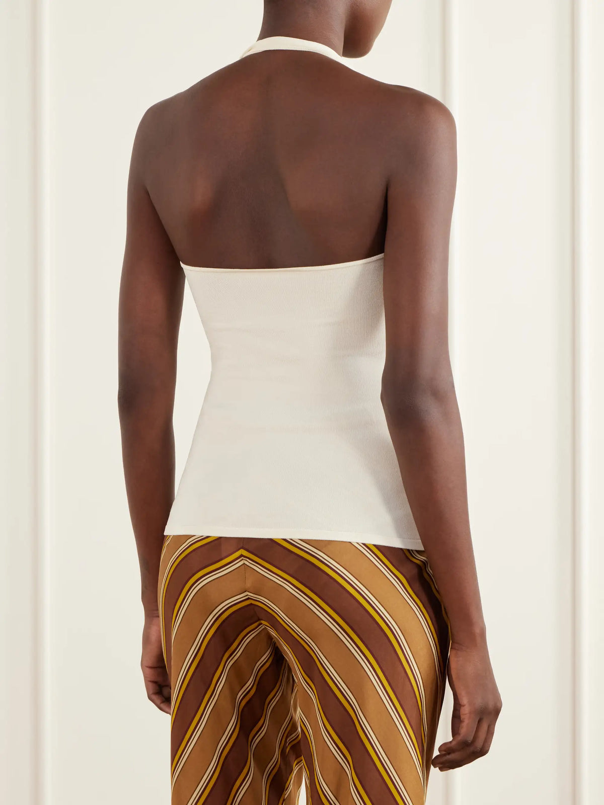 Zimmermann Fairlight Jersey Halterneck Top