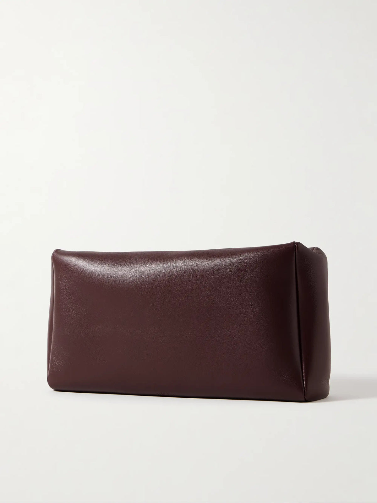 The Row Leather Clutch