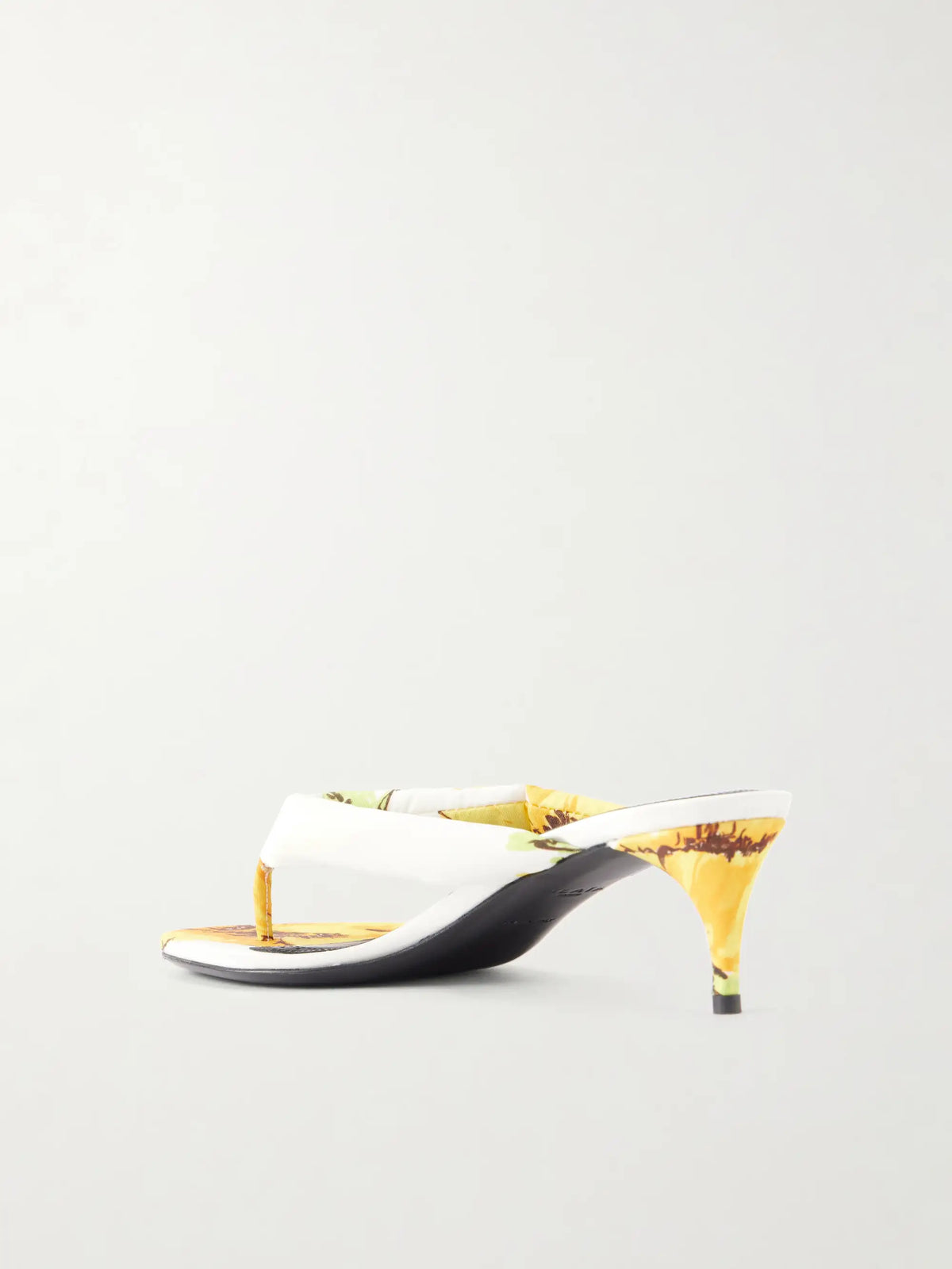 Tong 55 Patent Leather-trimmed Sandals
