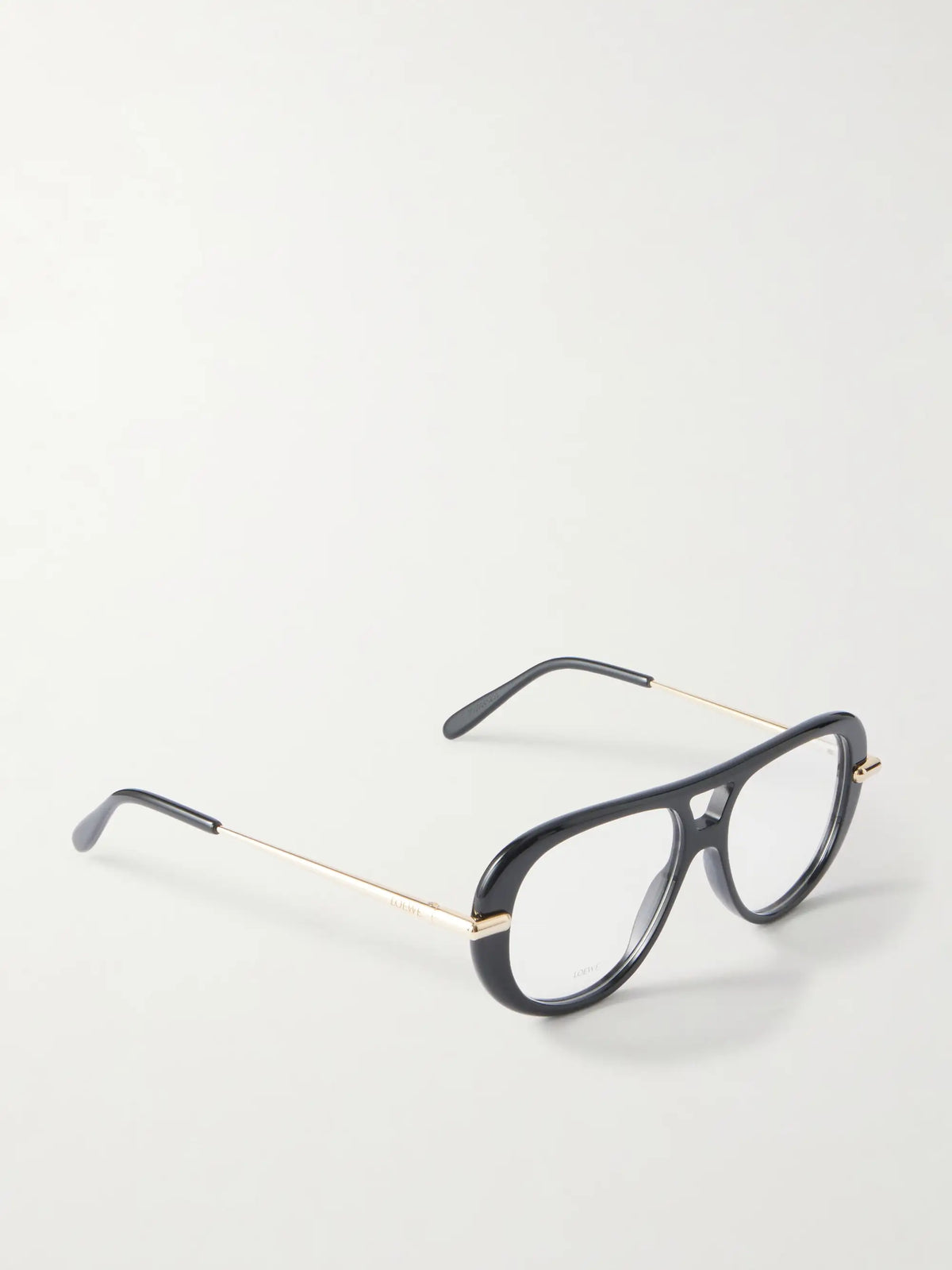 Slim Aviator-style Acetate Sunglasses