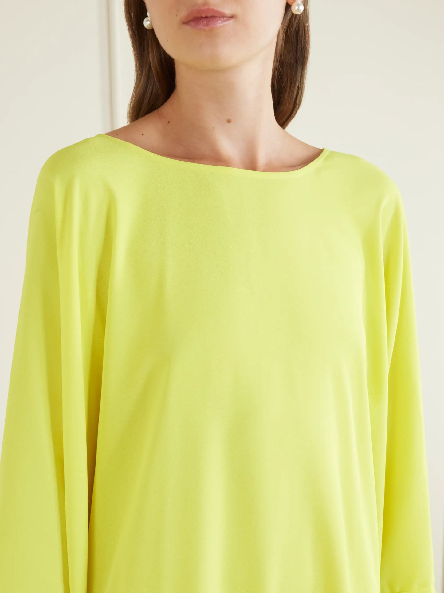 Namib Draped Crepe Gown