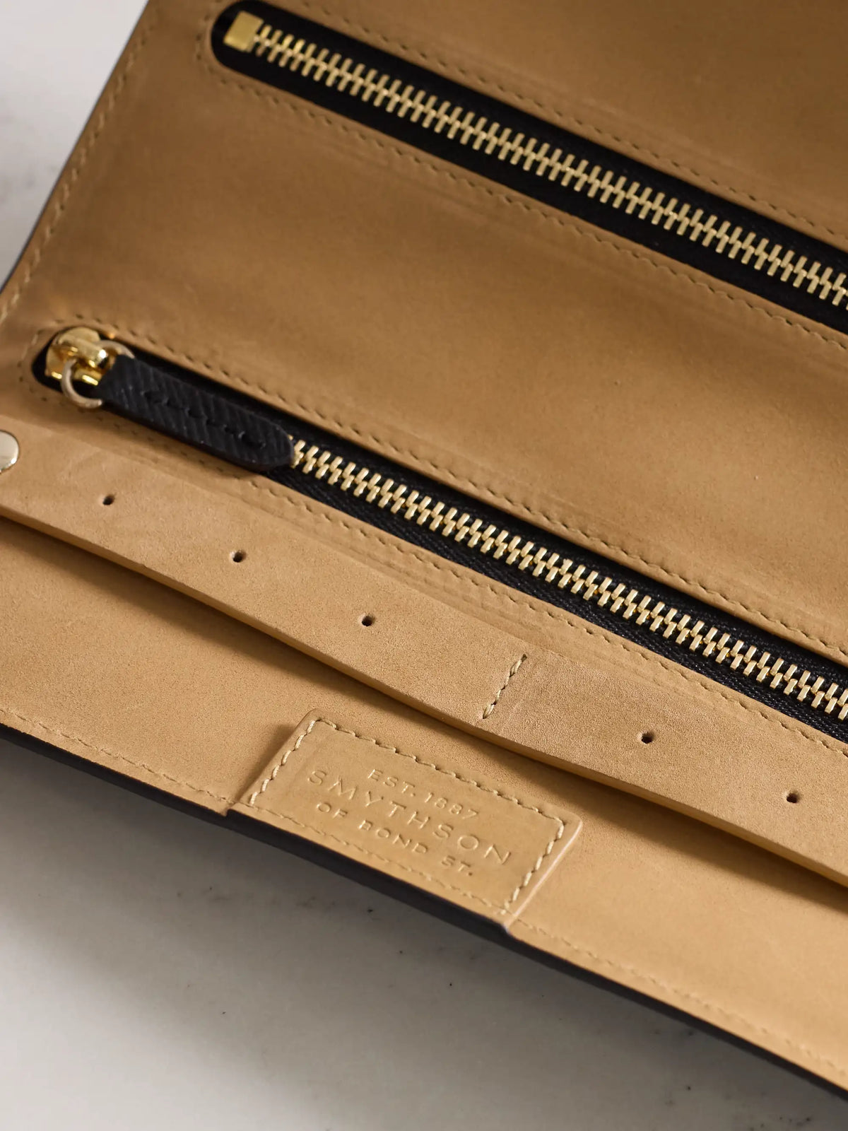 Panama Small Textured-leather Jewelry Roll