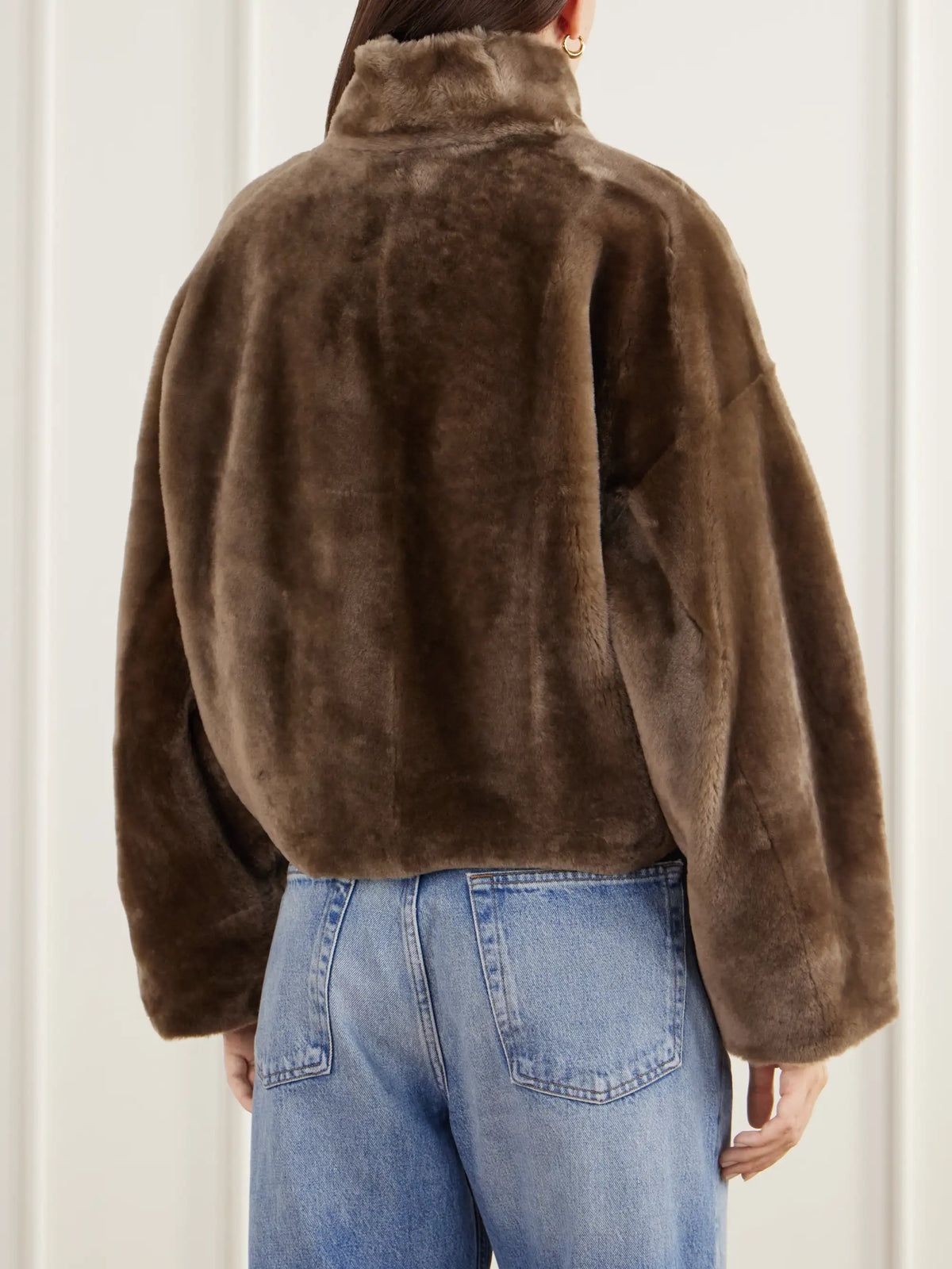 ARMA Indy Reversible Shearling And Leather Jacket