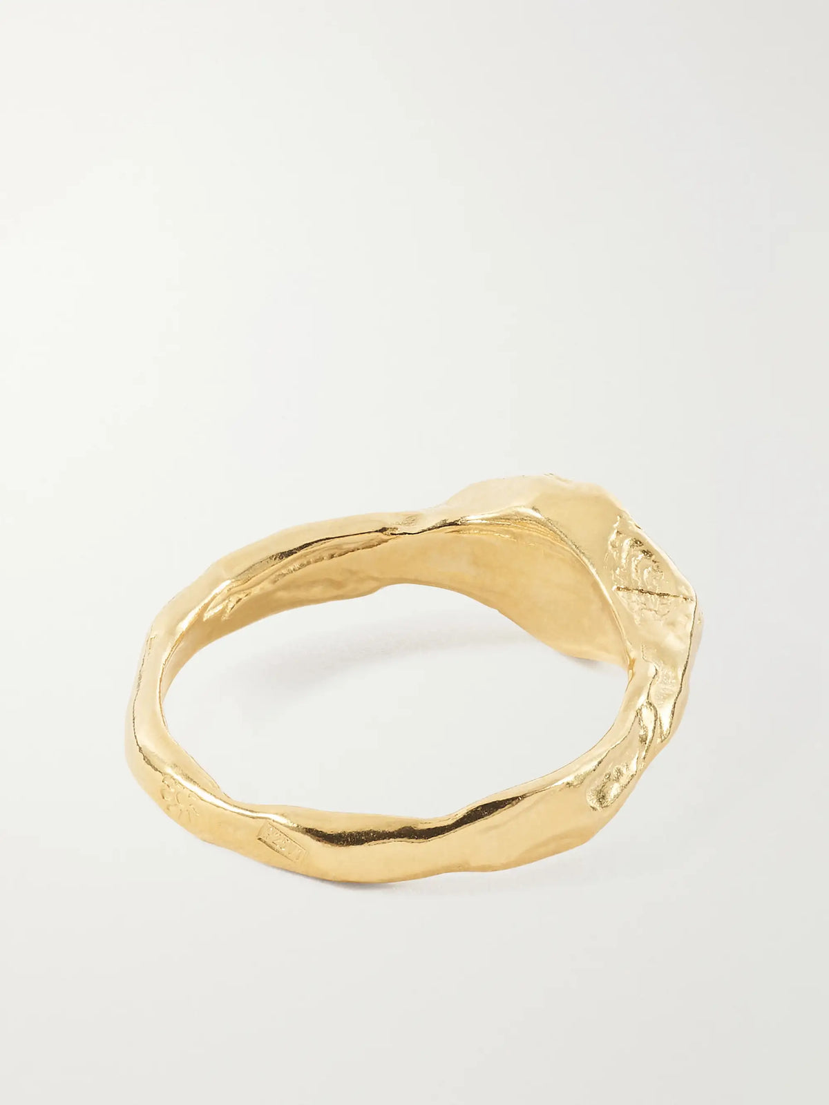 Faro Formentor Gold-plated Sterling Silver And Cubic Zirconia Ring