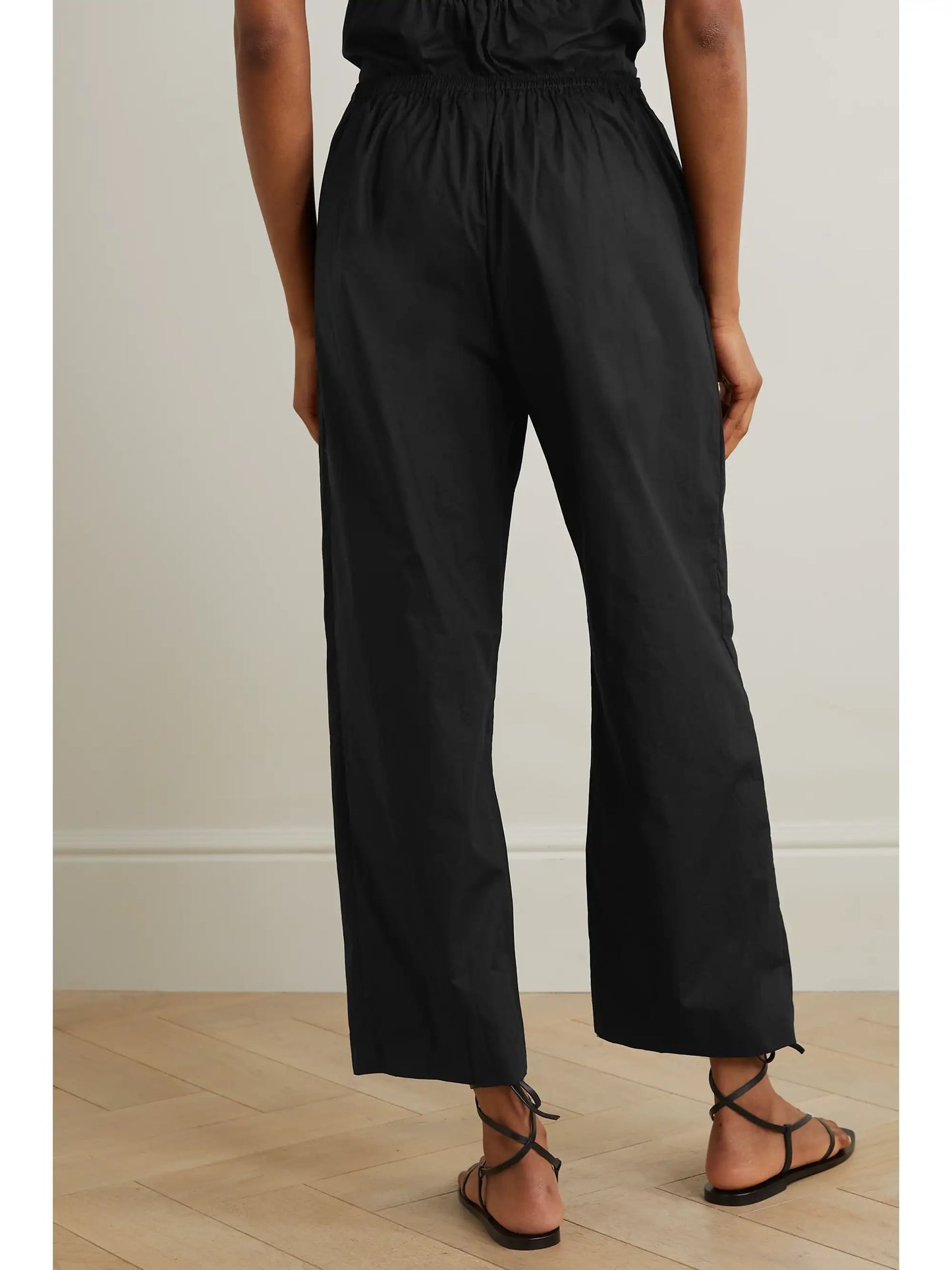 Ease Organic Cotton-poplin Pants