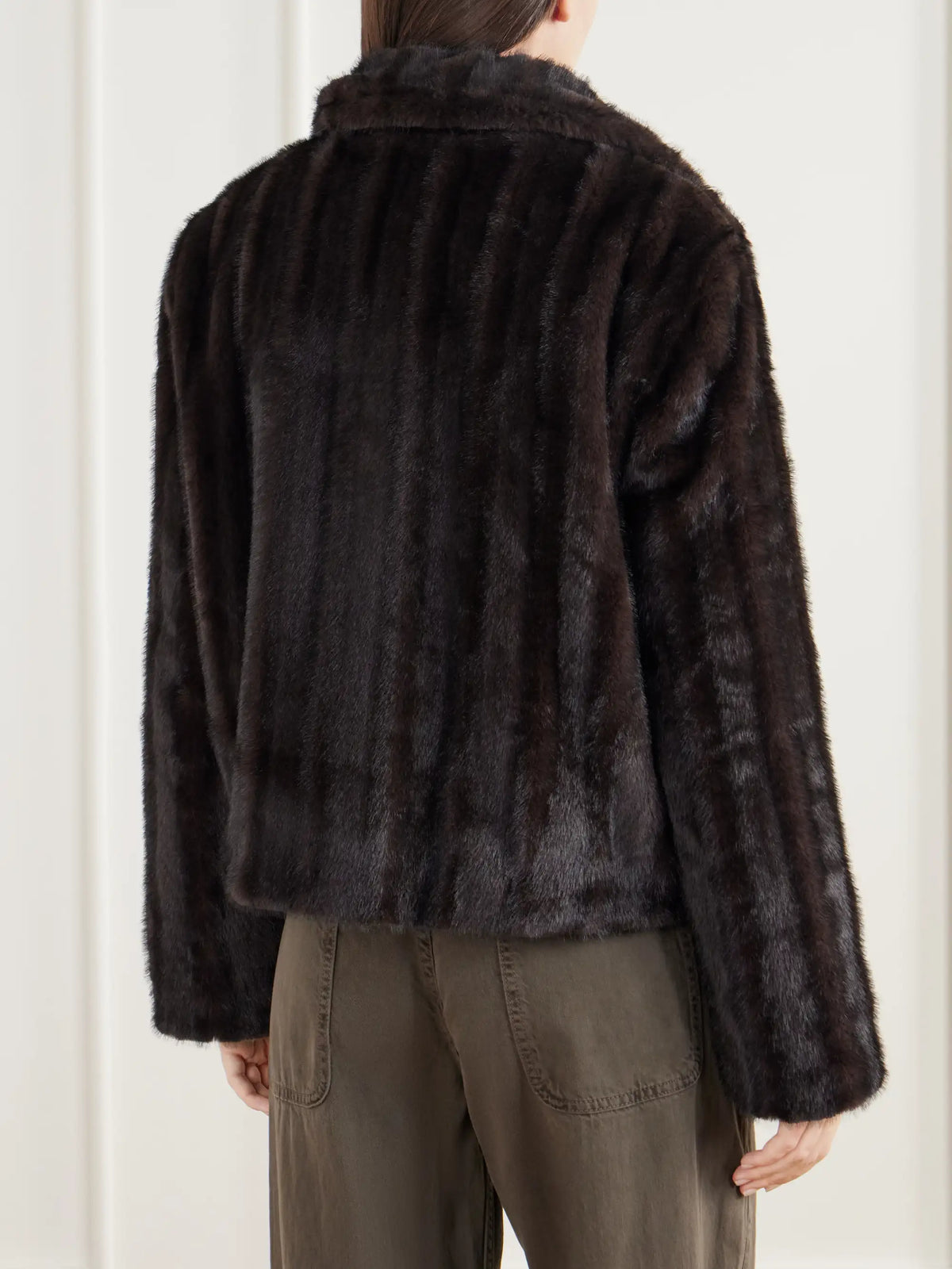 SIMKHAI Sudie Plush Jacket