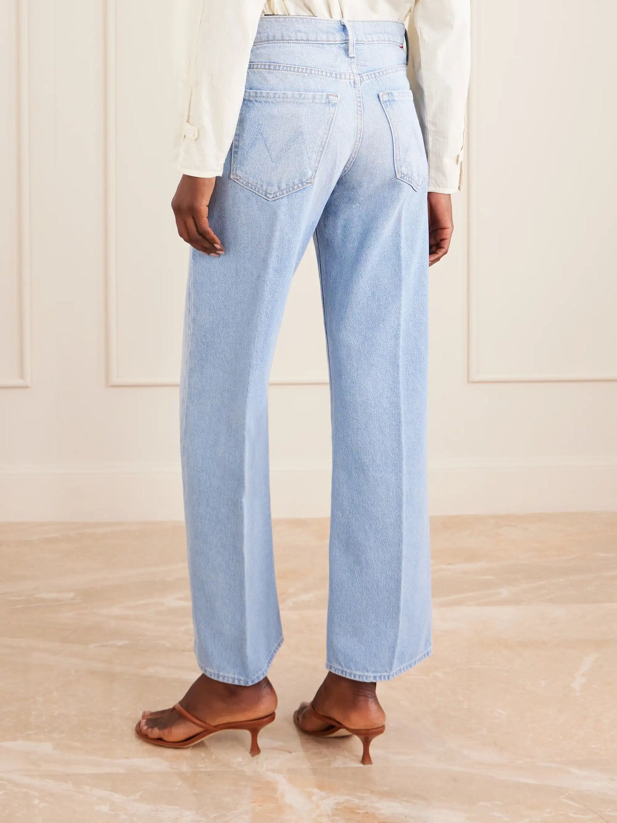 The Whip Skimp Mid-rise Wide-leg Jeans