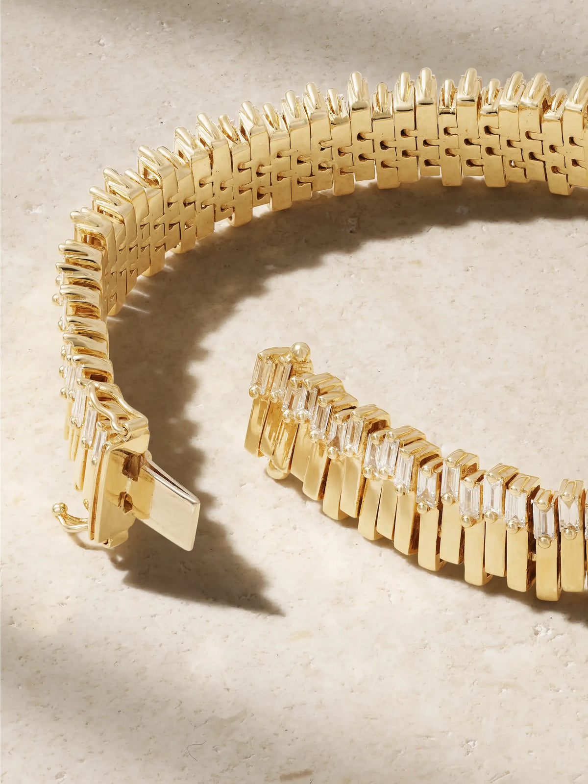 18-karat Gold Diamond Tennis Bracelet