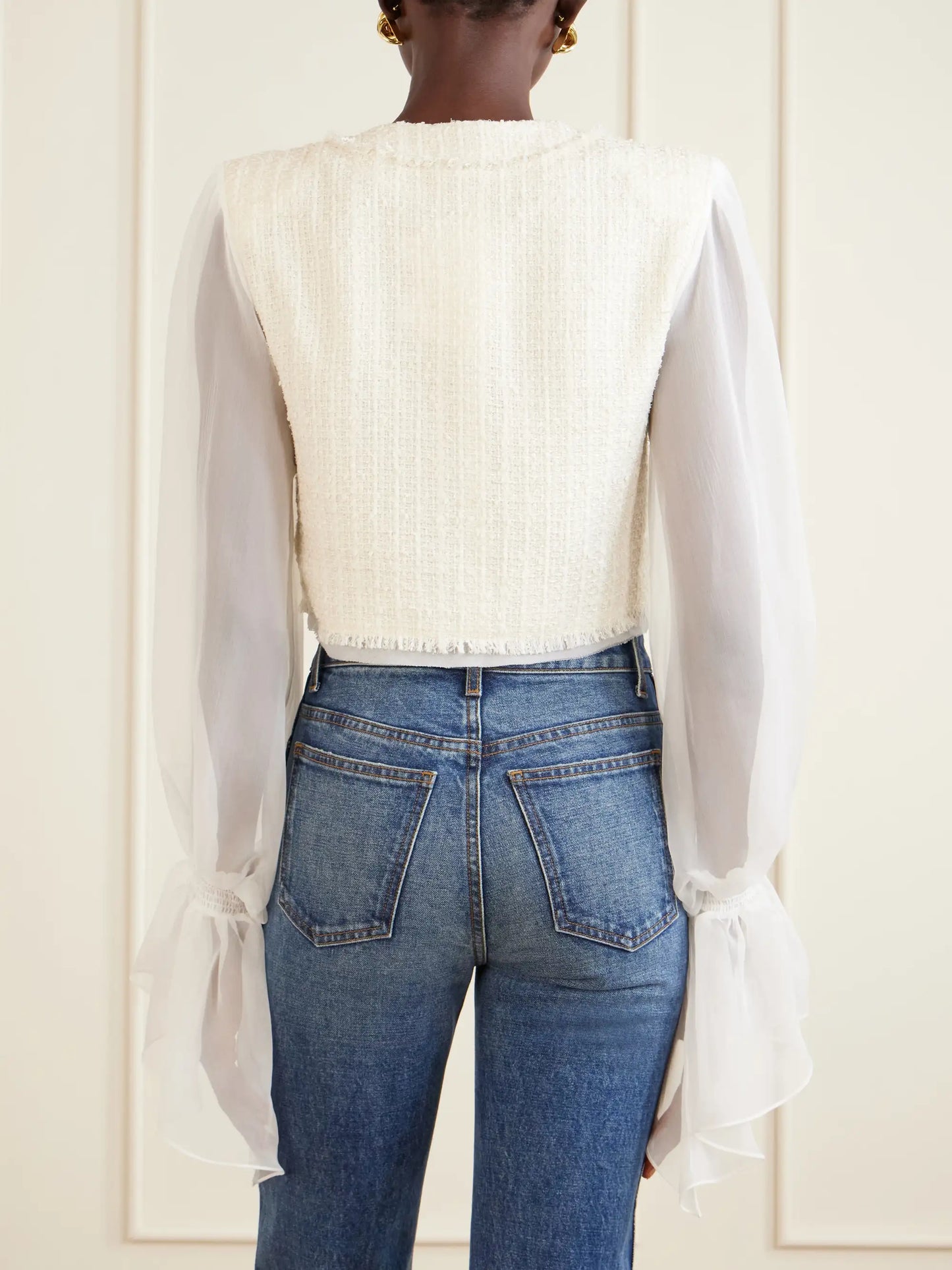 Brandebourg Tweed Blouse