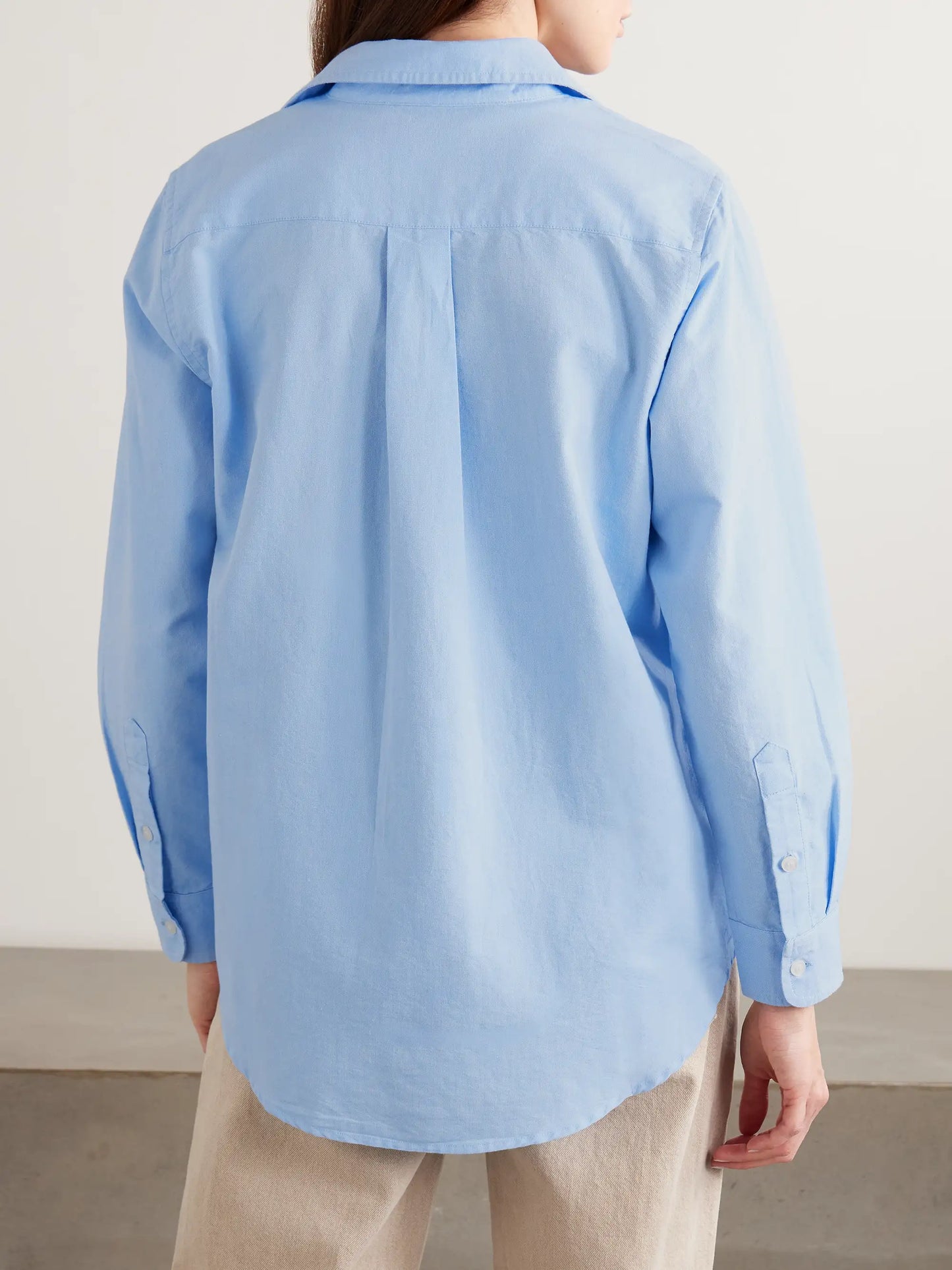 The Bestie Embroidered Cotton Shirt